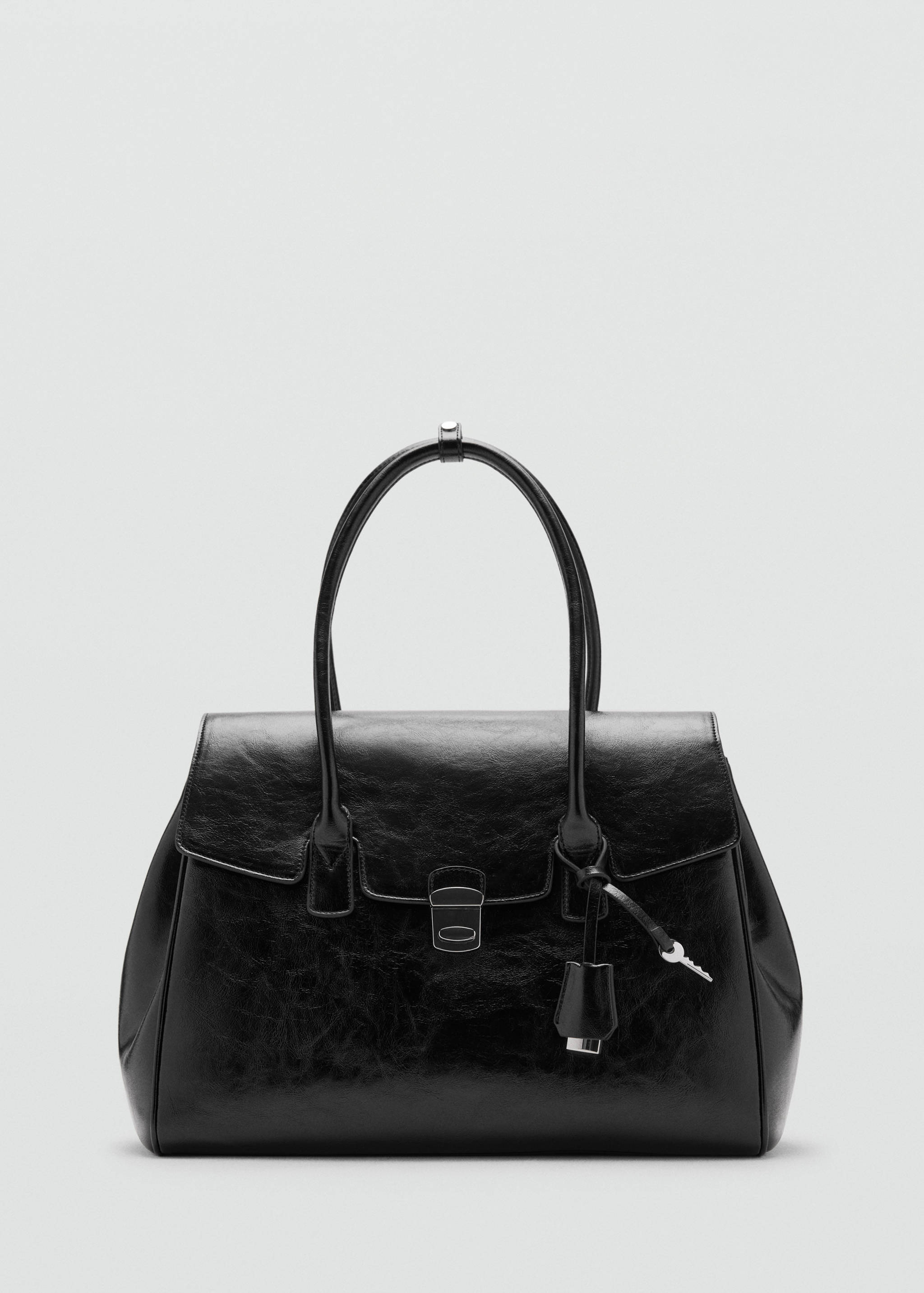 Medium city handbag with flap - Article without model