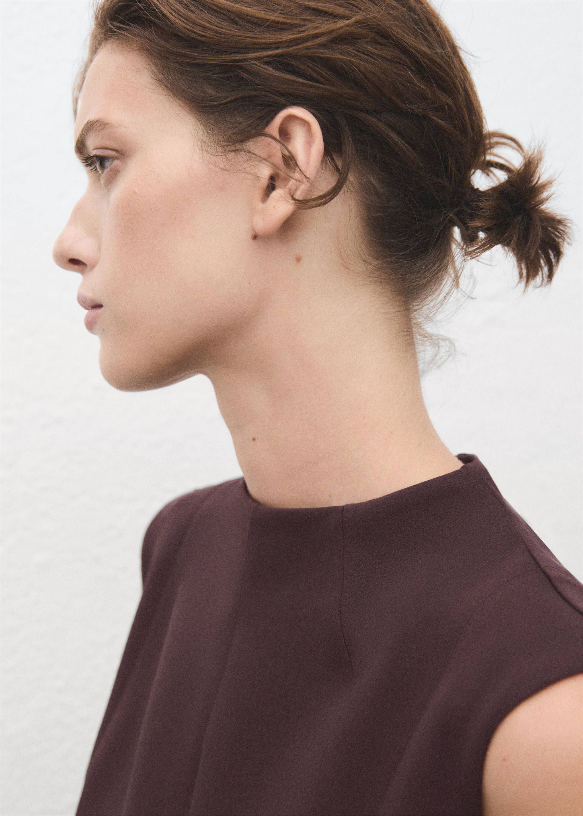 Dress with flap pocket - Details of the article 1