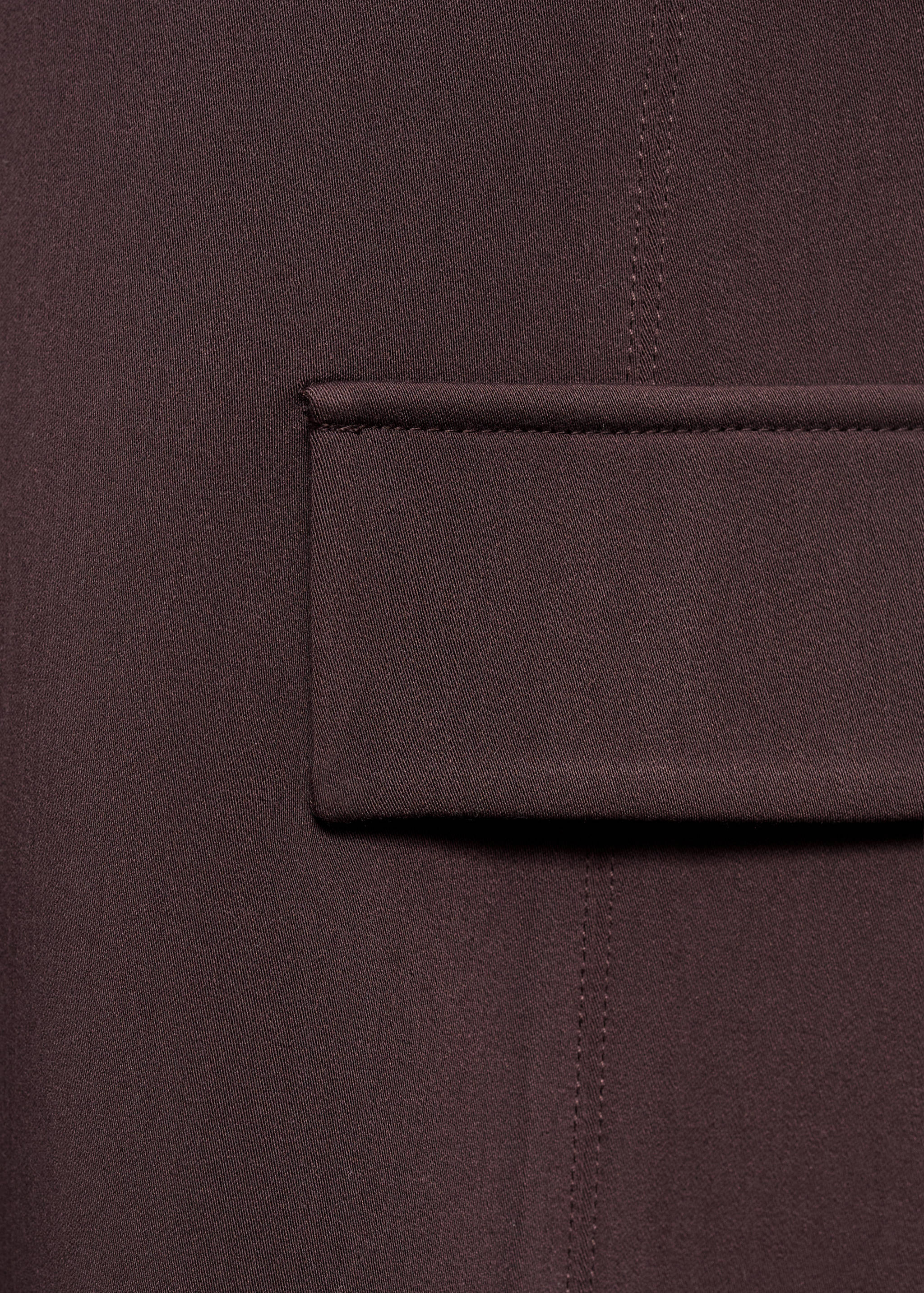 Dress with flap pocket - Details of the article 0