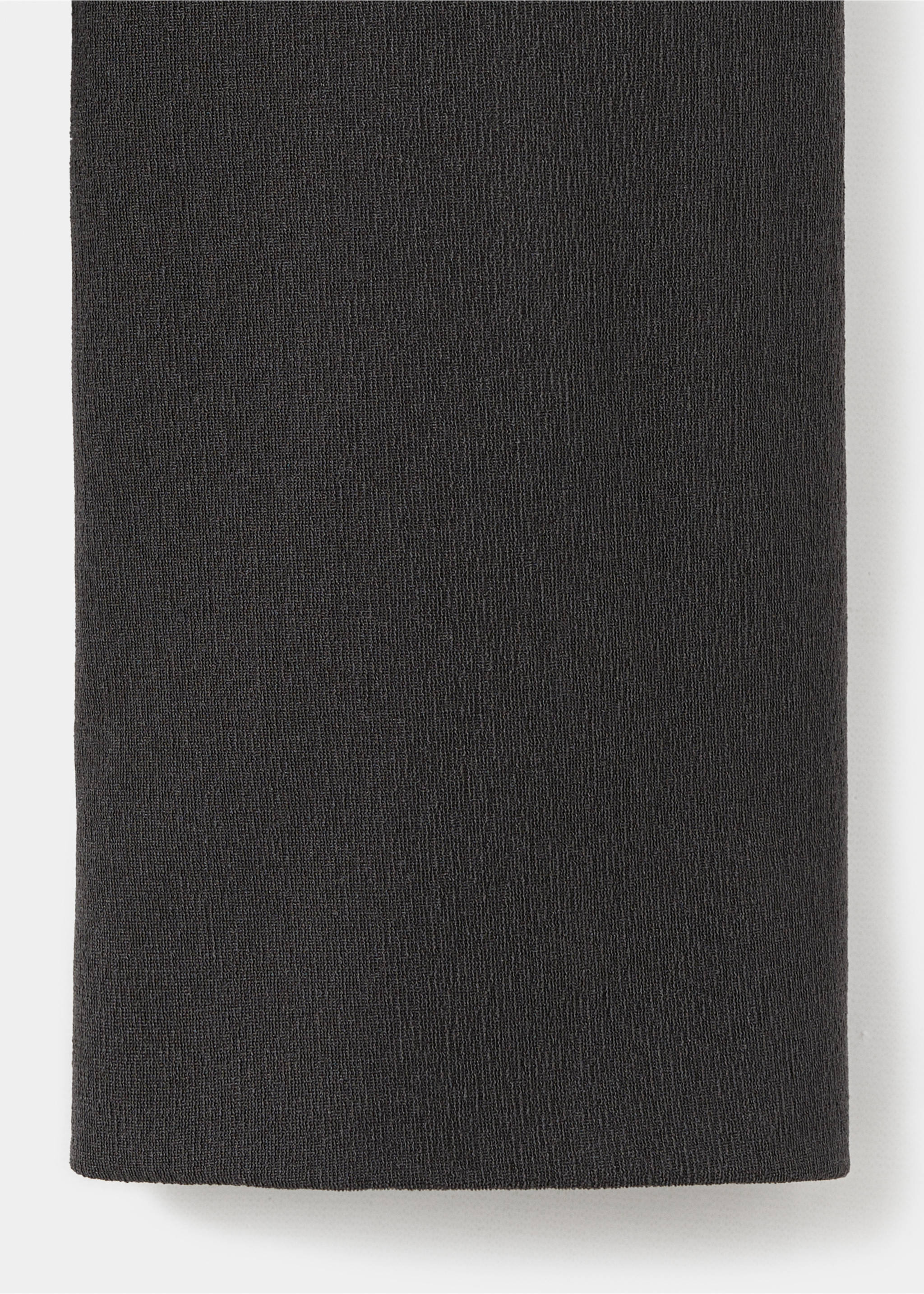 Tailored cropped suit blazer - Details of the article 0, Grey. Ref: 17055827-00.