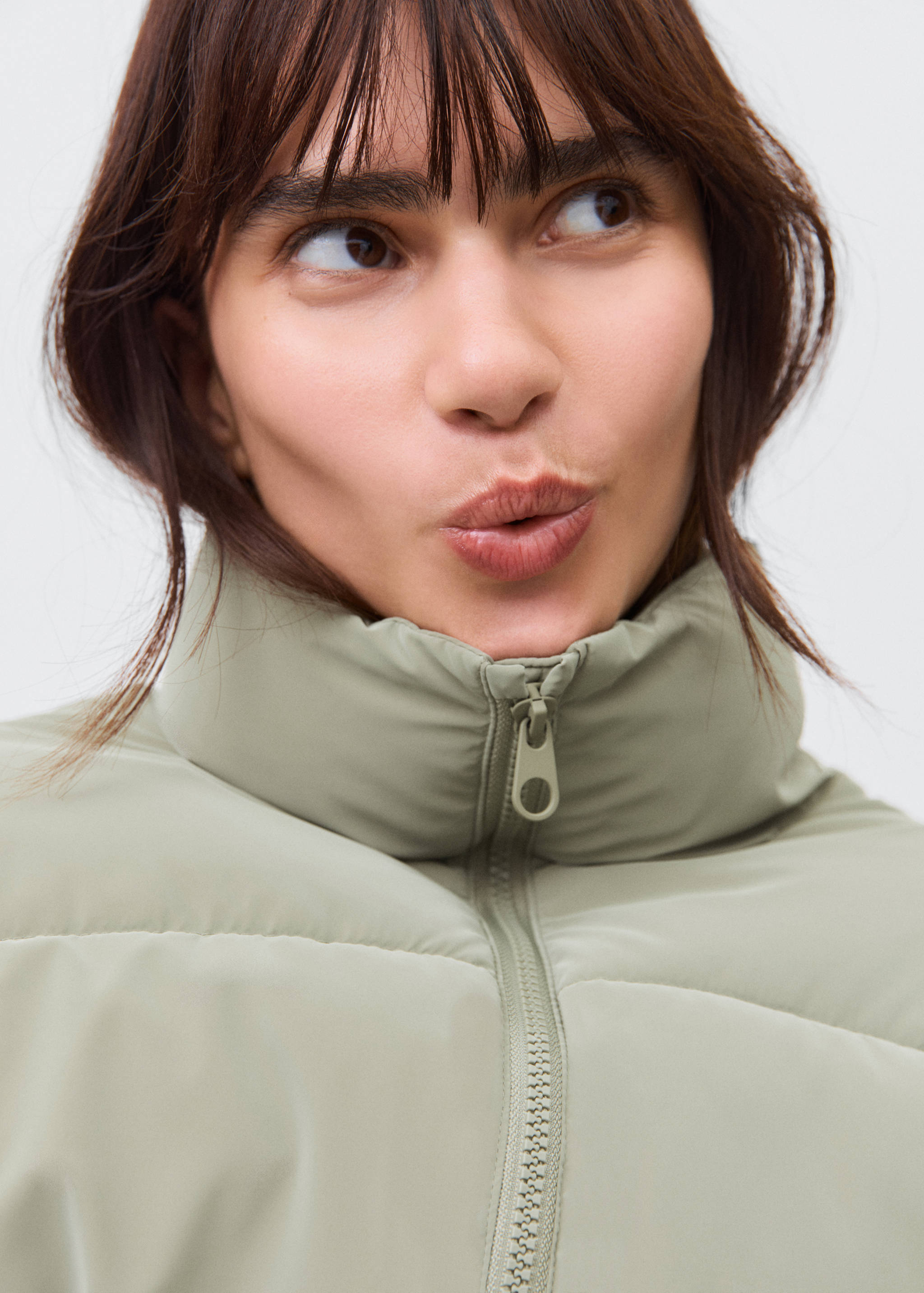 Soft quilted anorak - Details of the article 2