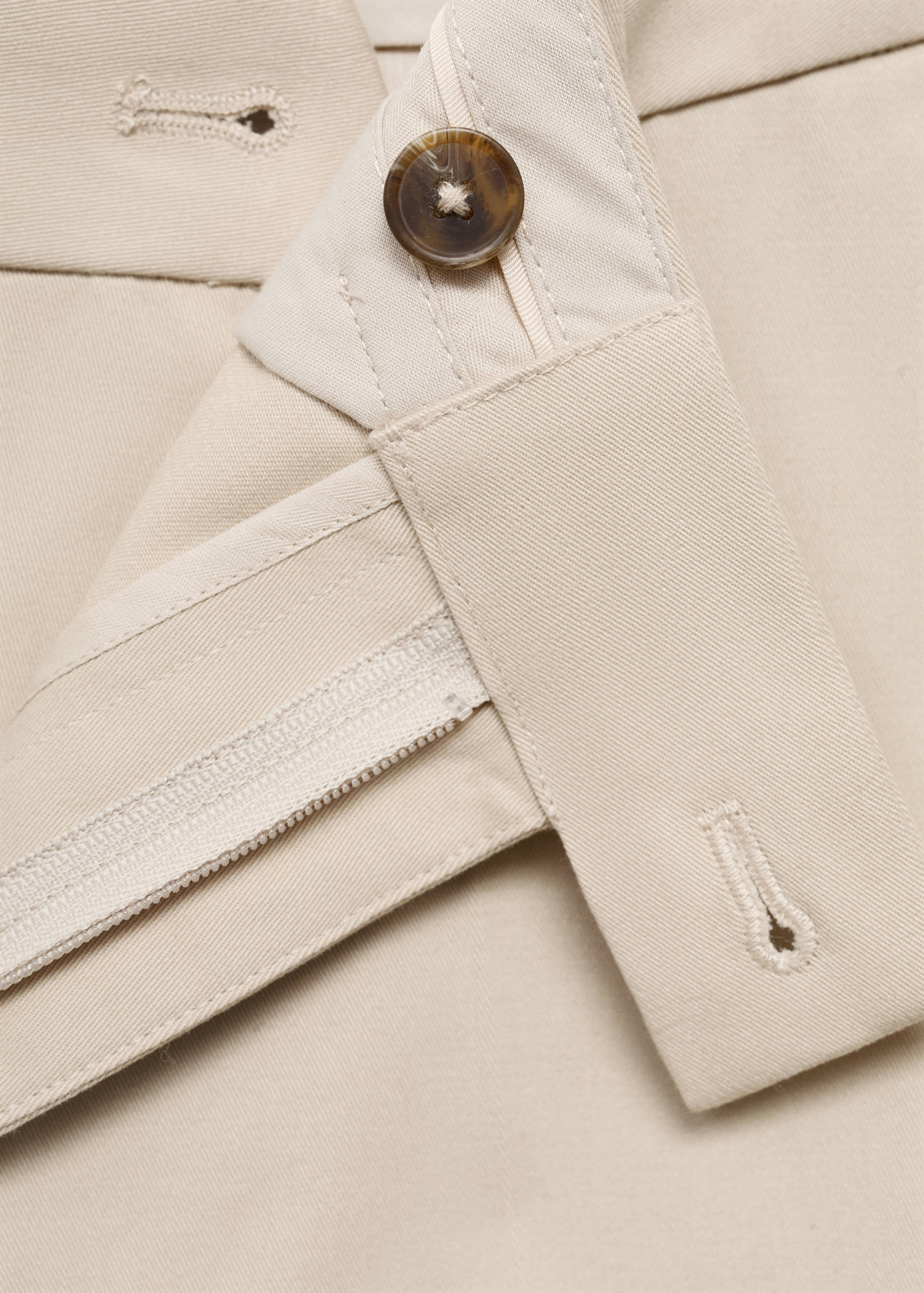 Regular-fit cotton trousers - Details of the article 8