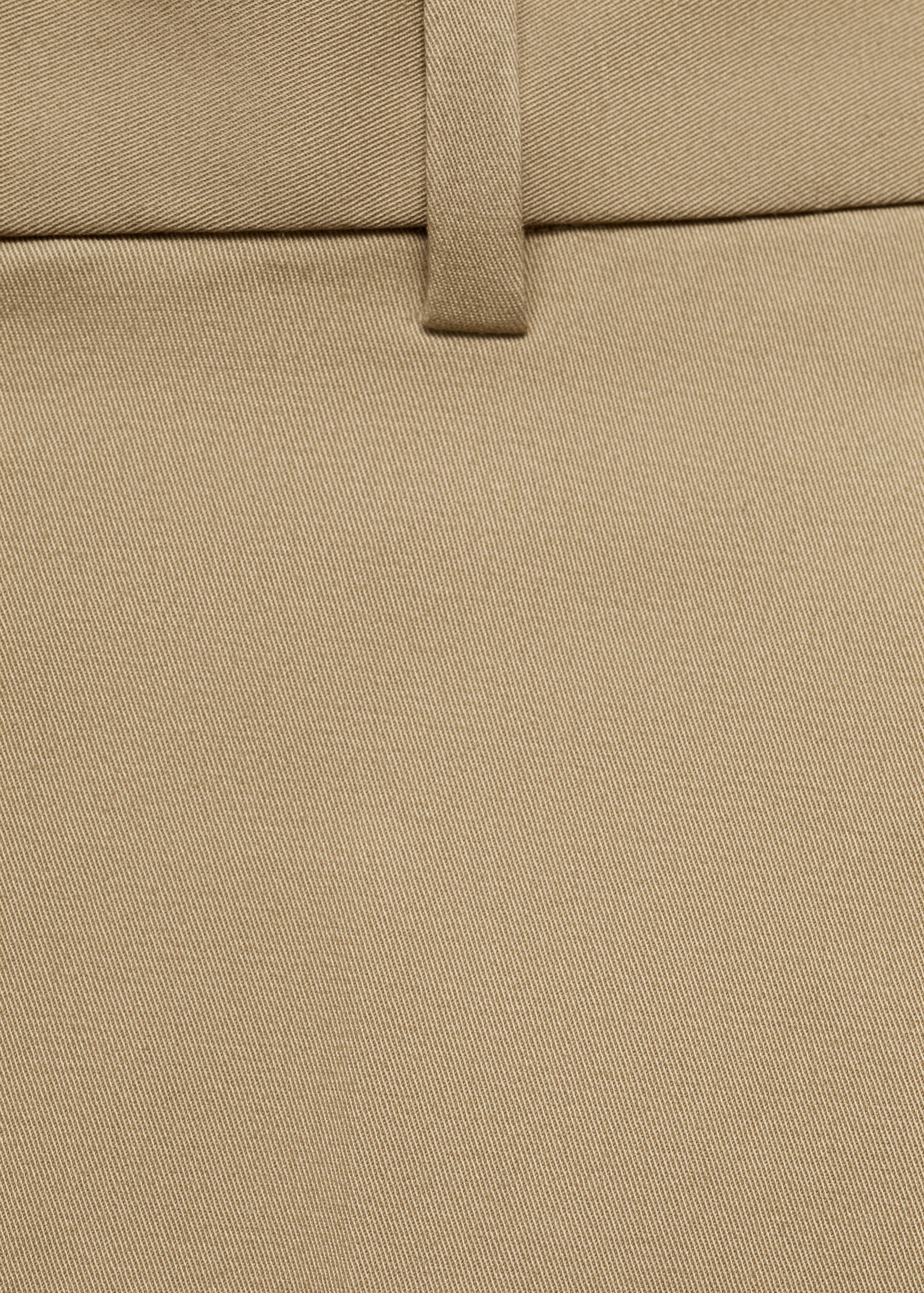 Regular-fit cotton pants - Details of the article 8