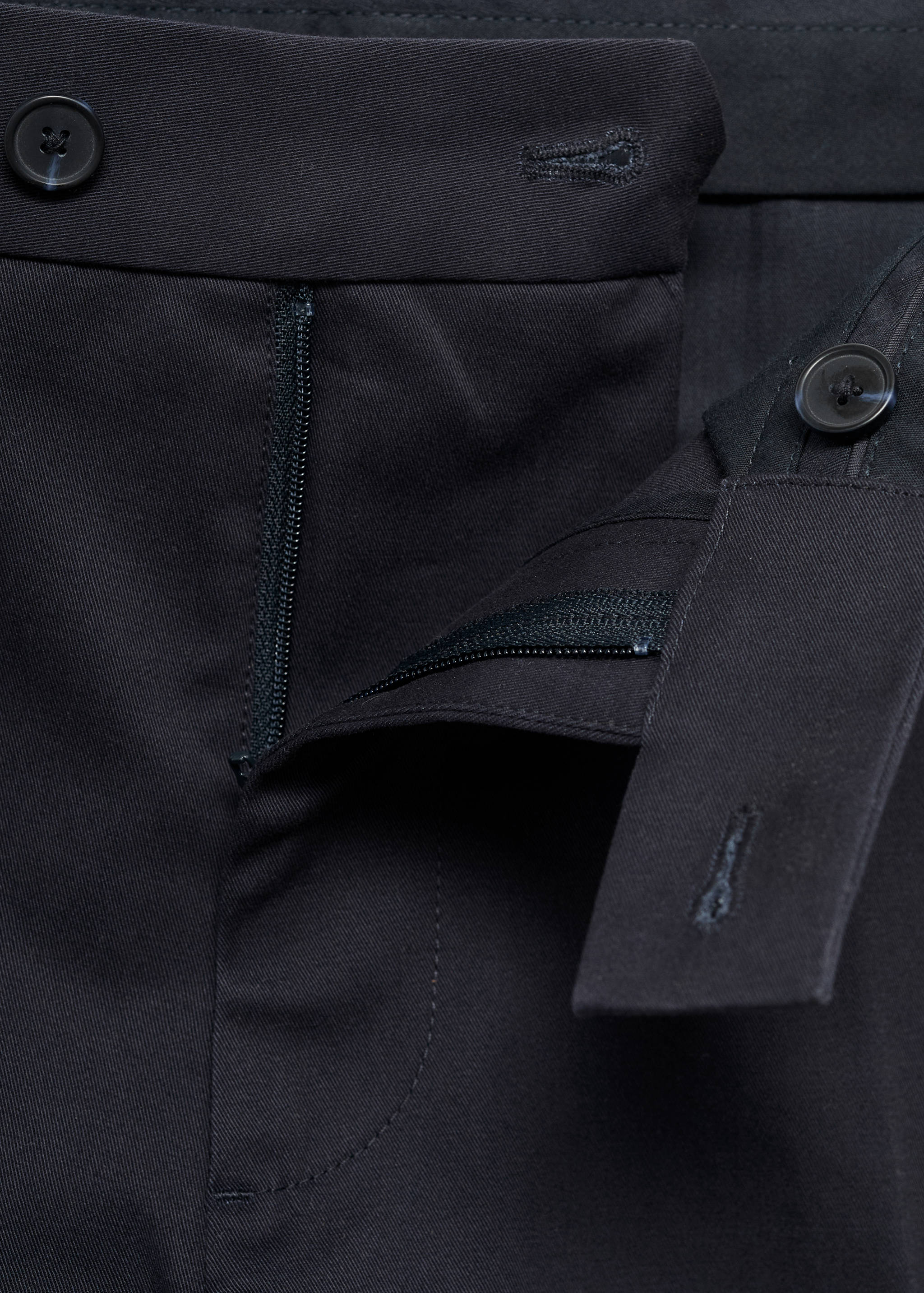 Regular-fit cotton pants - Details of the article 8