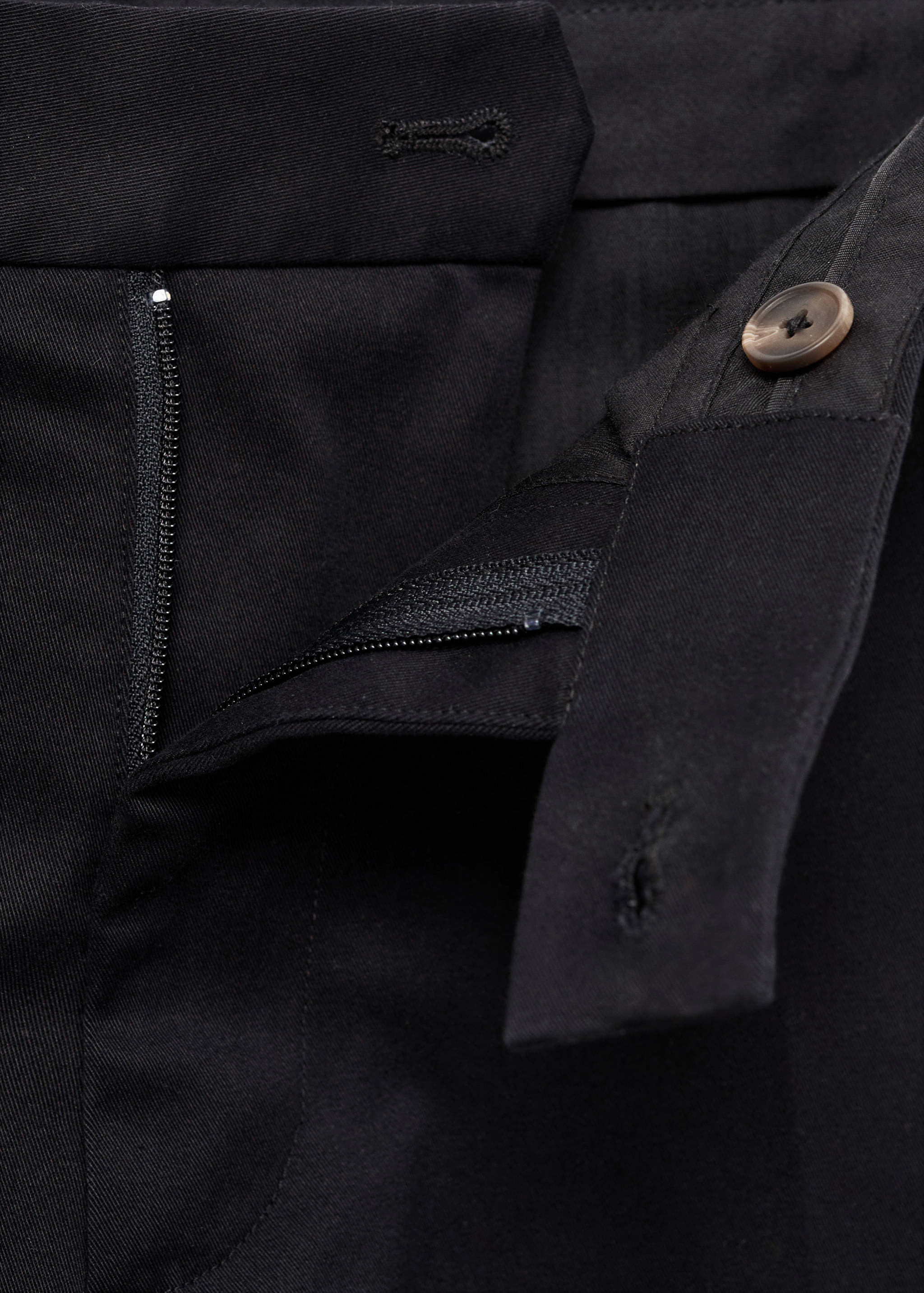 Regular-fit cotton pants - Details of the article 8