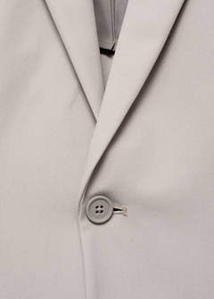 Zurich slim-fit Thermolite® suit jacket — Beige 9