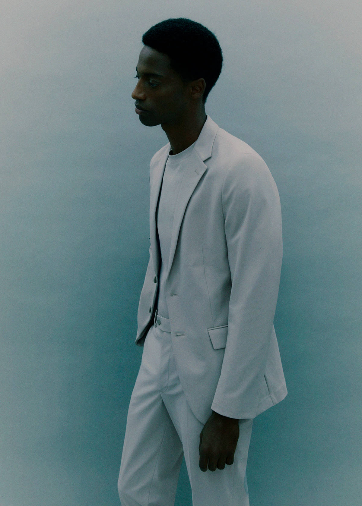 Zurich slim-fit Thermolite® suit jacket — Beige