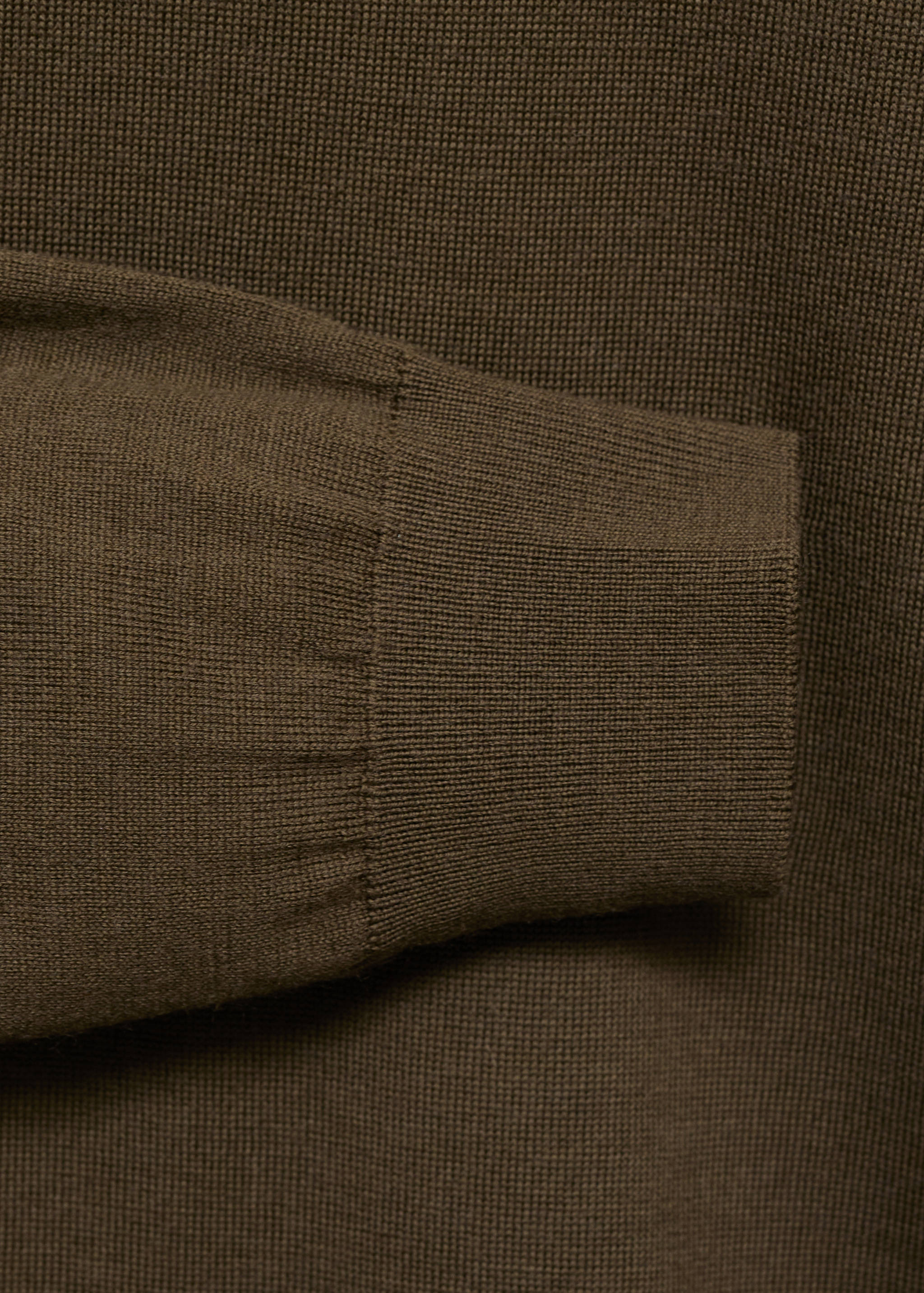 كنزة برقبة بيركنز 100% صوف ميرينو - تفاصيل المنتج 0