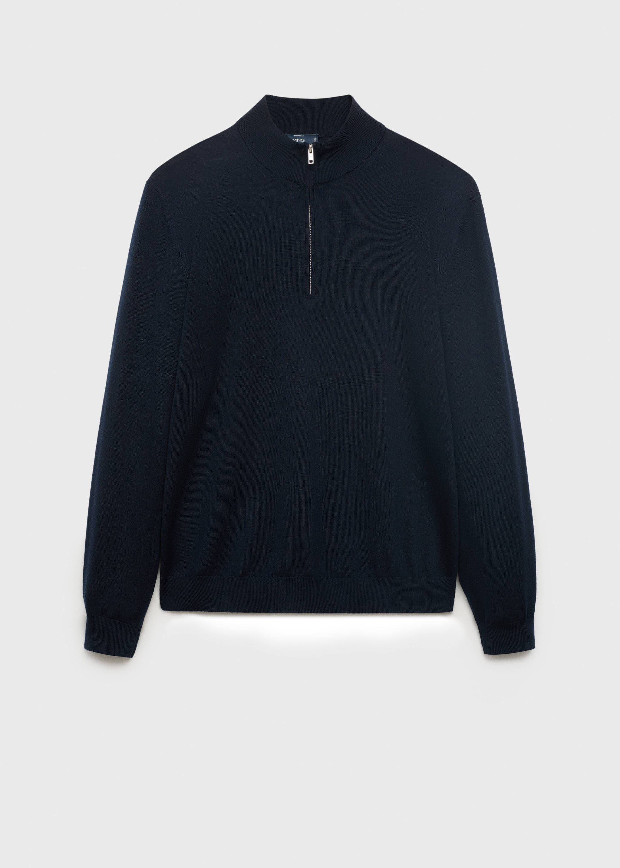 كنزة برقبة بيركنز 100% صوف ميرينو - منتج دون نموذج