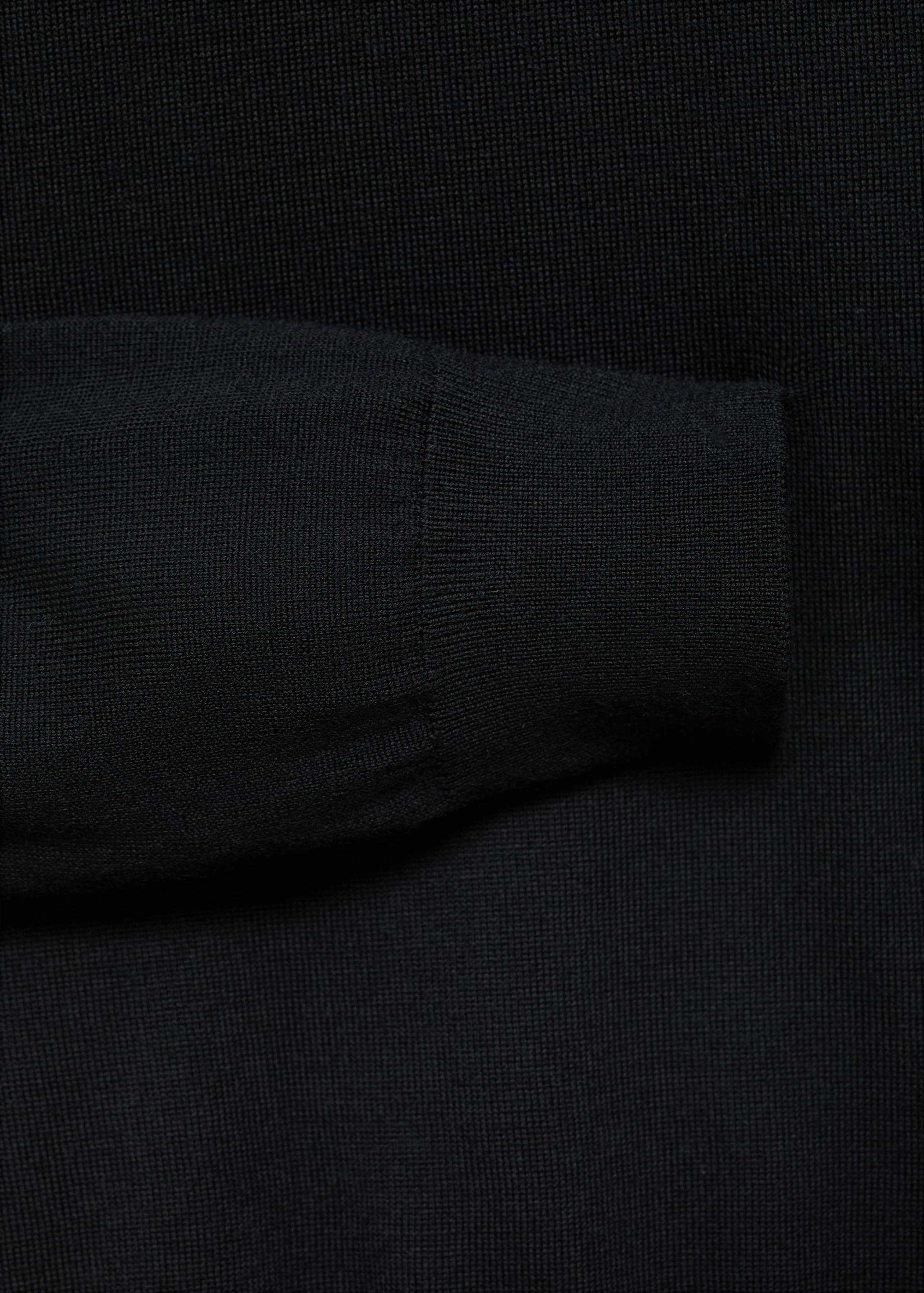 Pull col cheminée 100 % laine mérinos - Détail de l'article 0