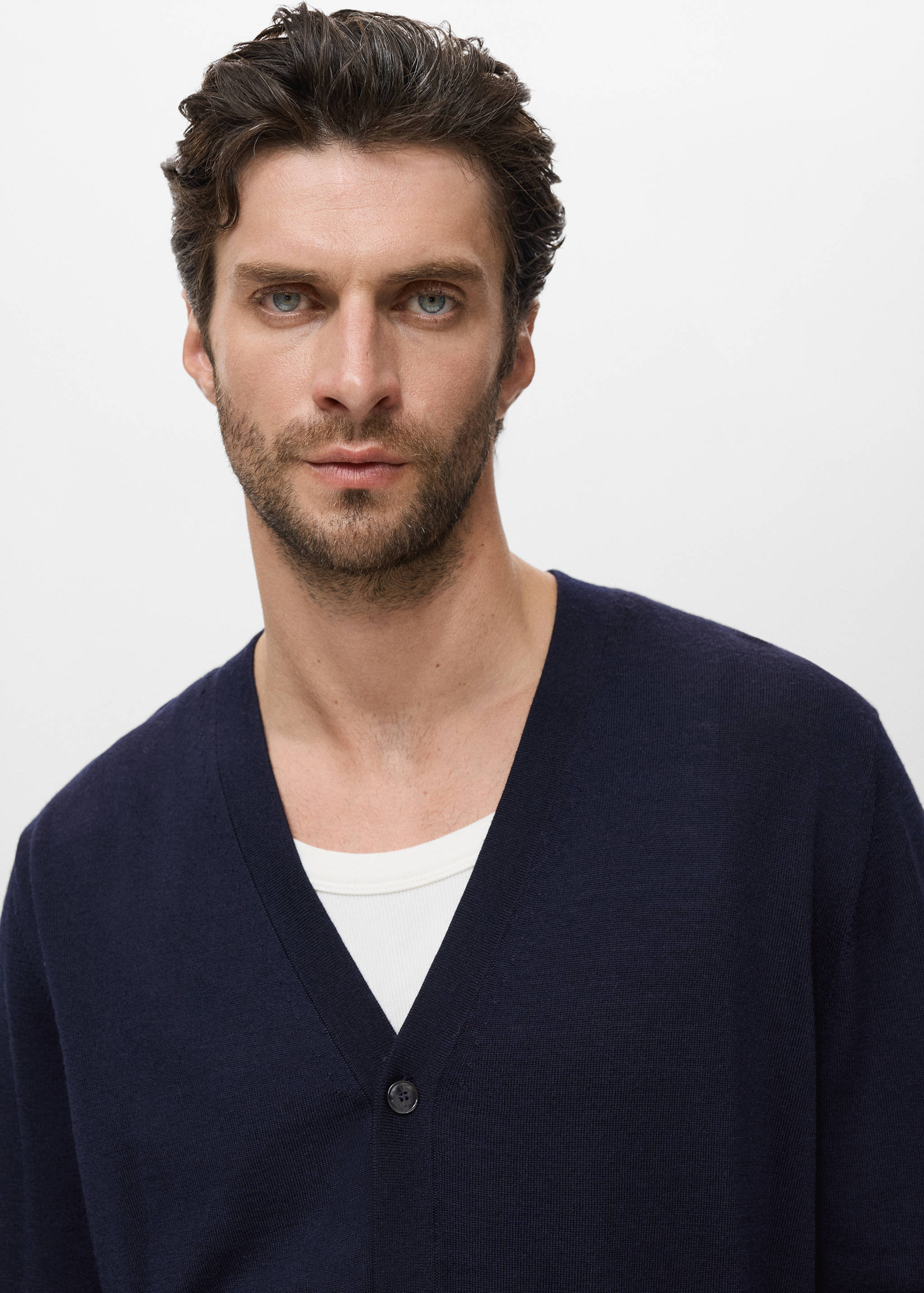 Cárdigan 100% lana merino - Detalle del artículo 1