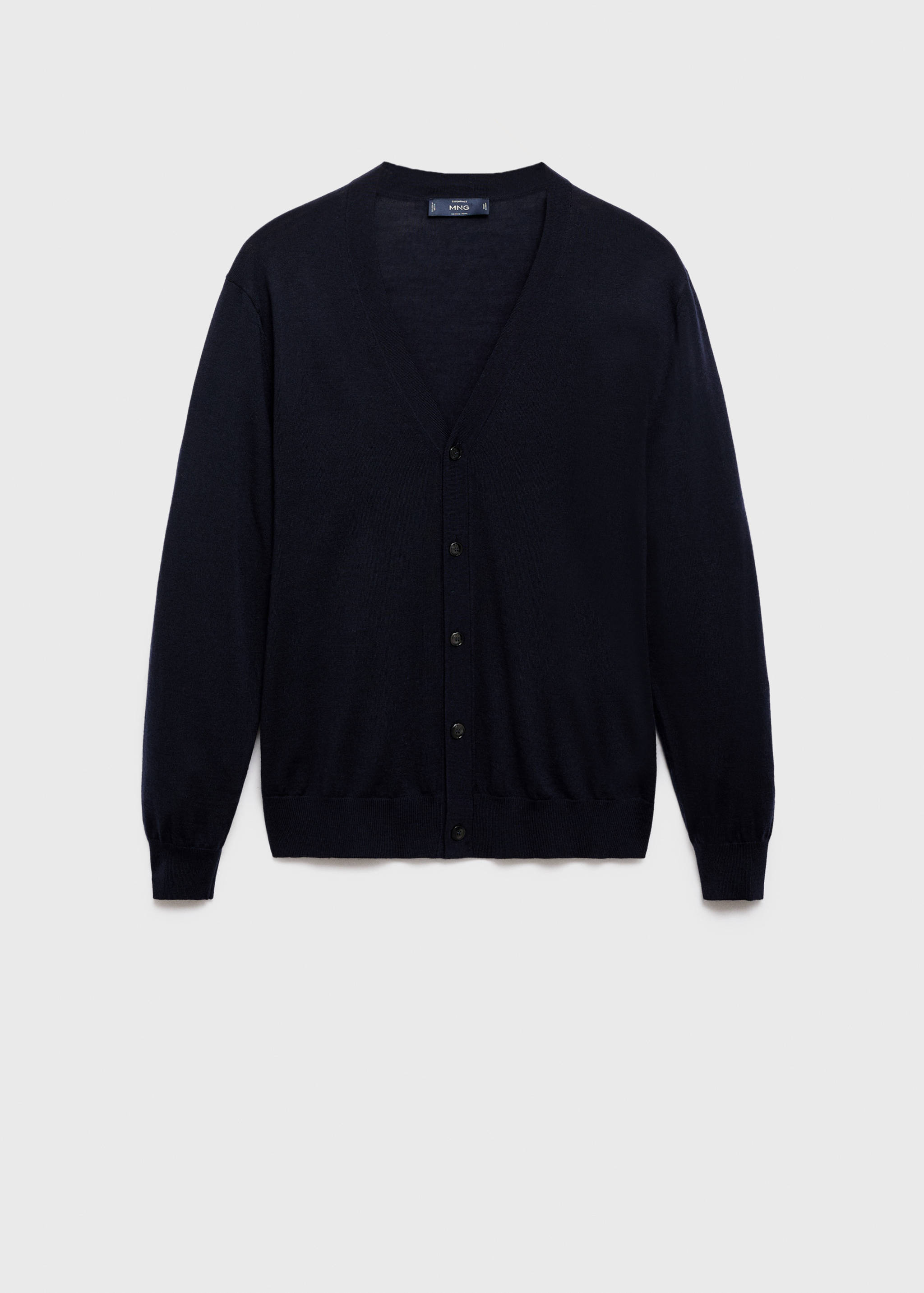 Cárdigan 100% lana merino - Artículo sin modelo