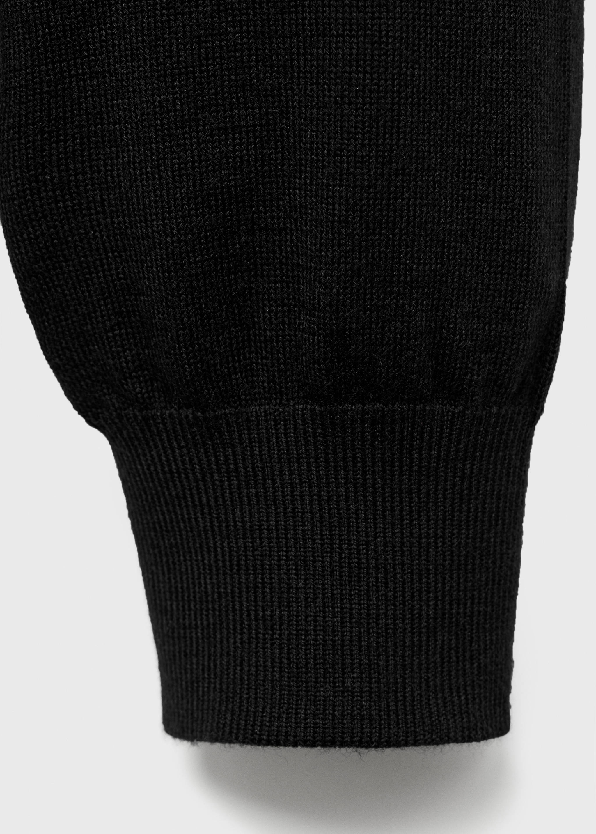 100% merino wool cardigan - Details of the article 0