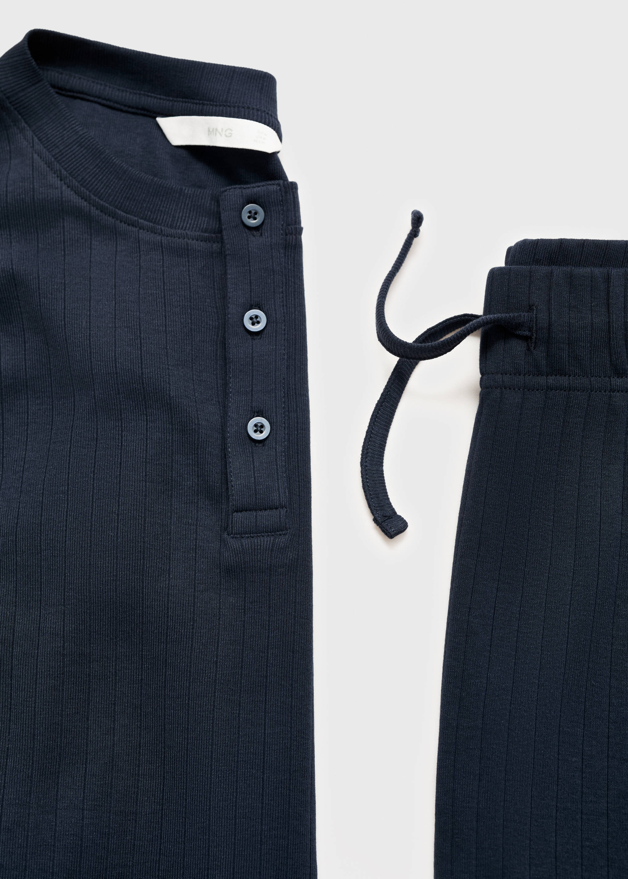 Lange pyjama 100% katoen - Detail van het artikel 8