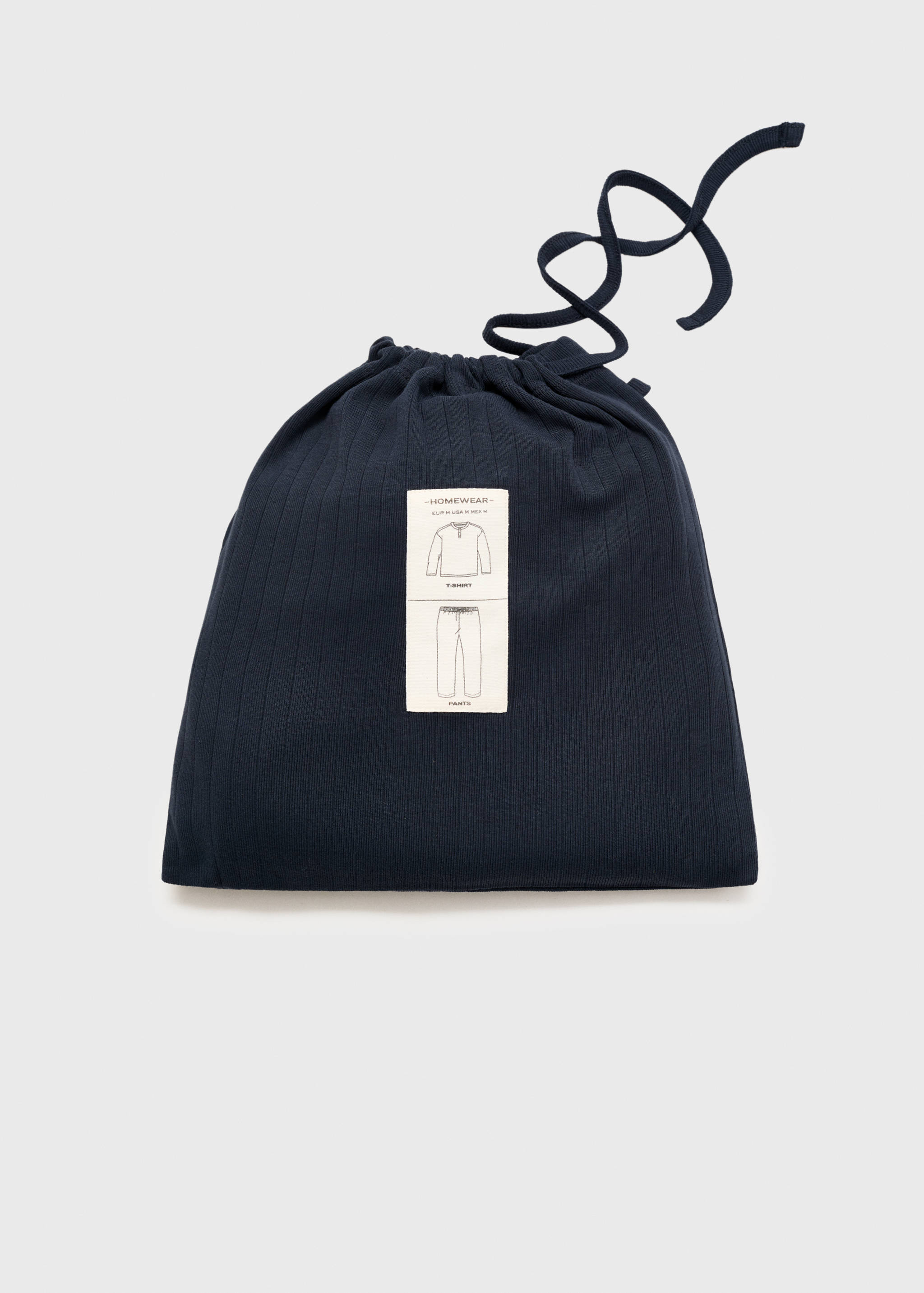 Lange pyjama 100% katoen - Detail van het artikel 0