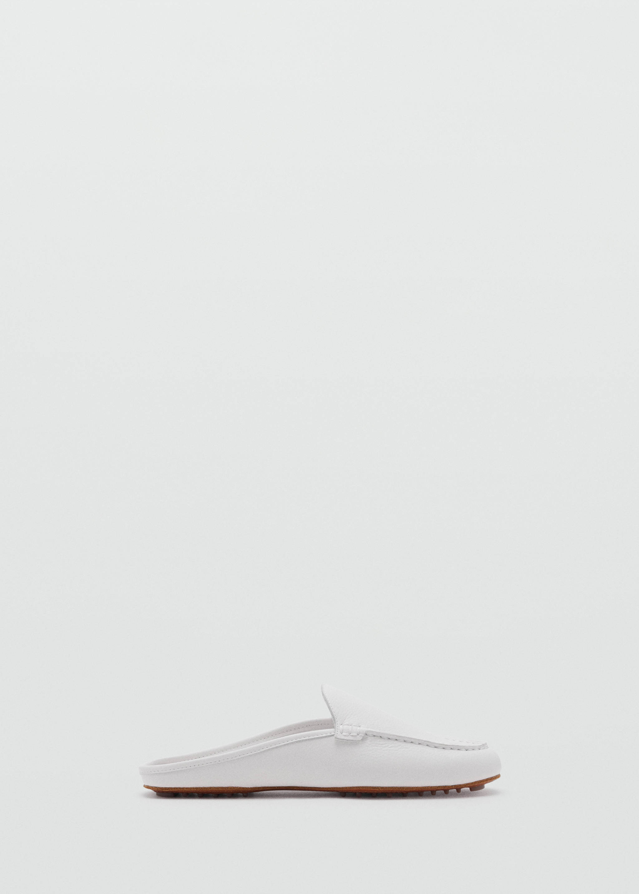 Leather flat shoes - Article without model