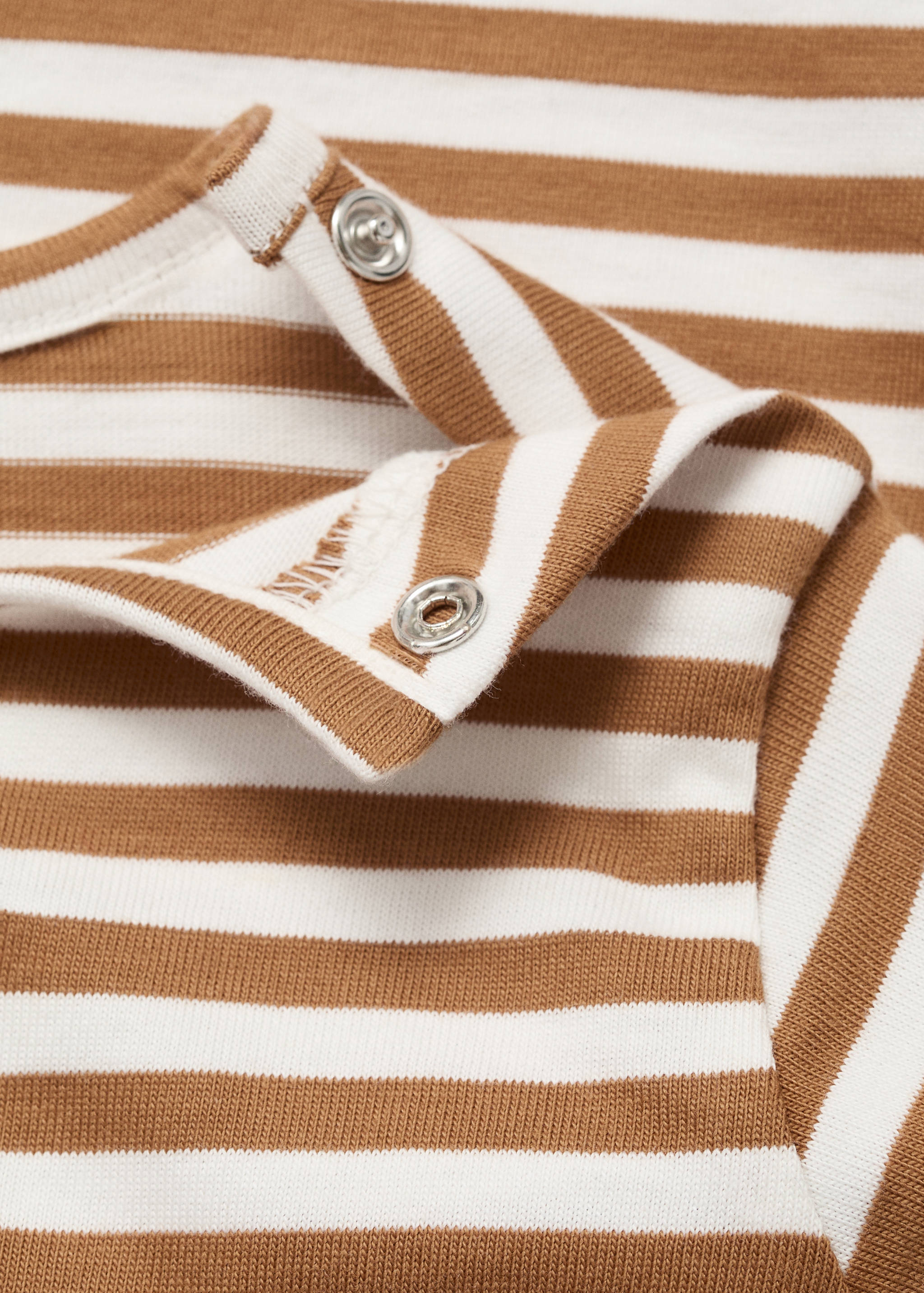 Striped cotton T-shirt - Details of the article 8