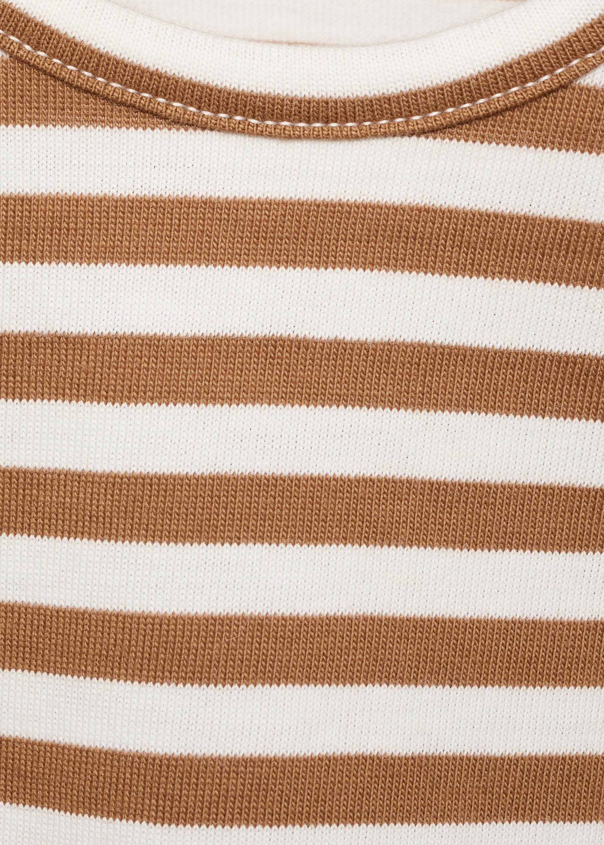 Striped cotton T-shirt - Details of the article 0
