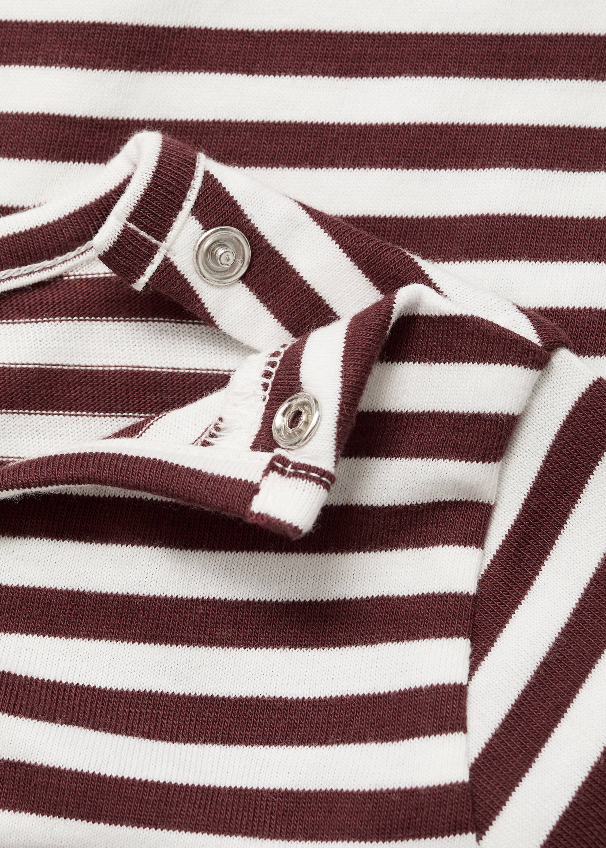 Striped cotton T-shirt - Details of the article 0