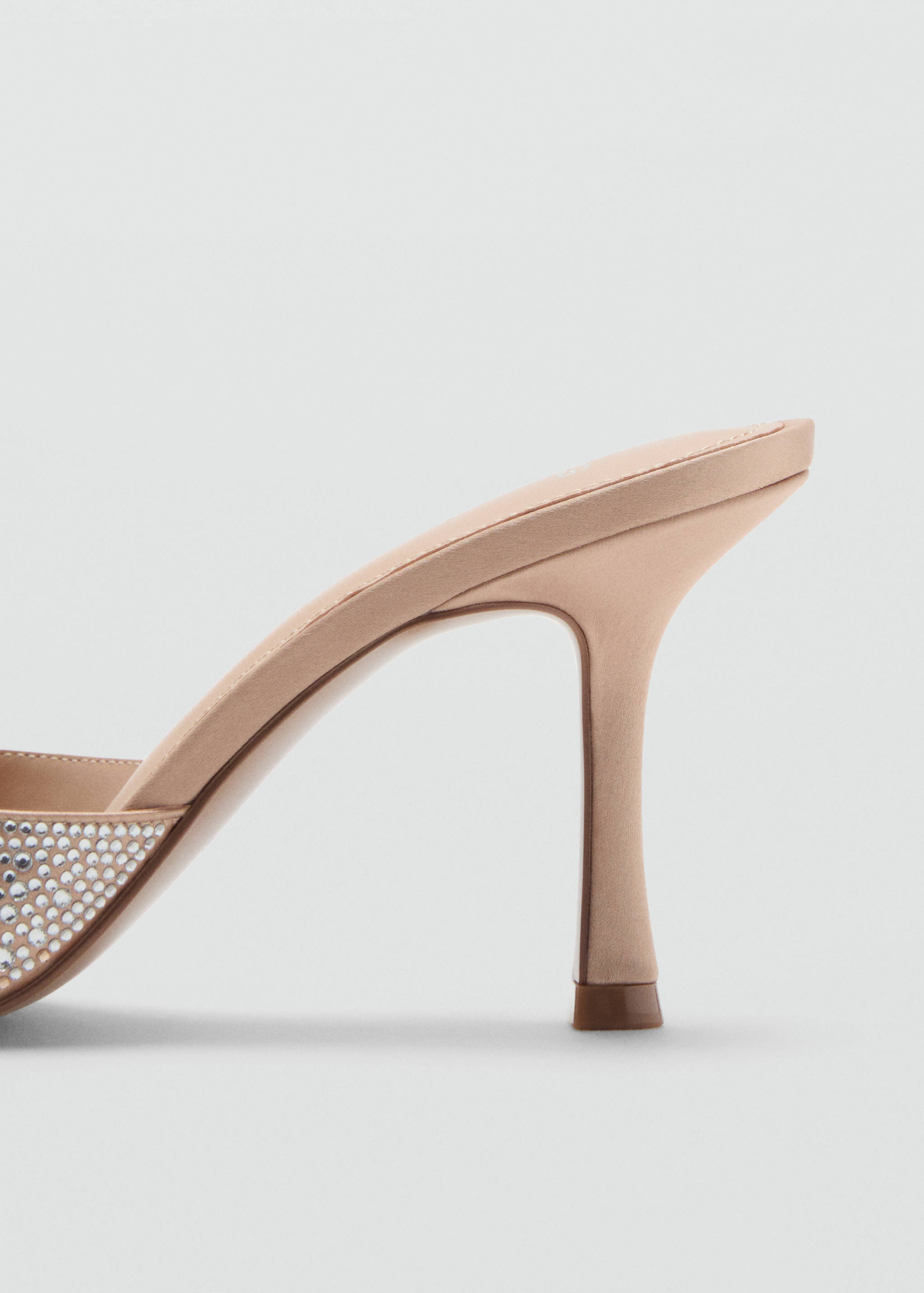 صندل لامع بكعب عالي - تفاصيل المنتج 1