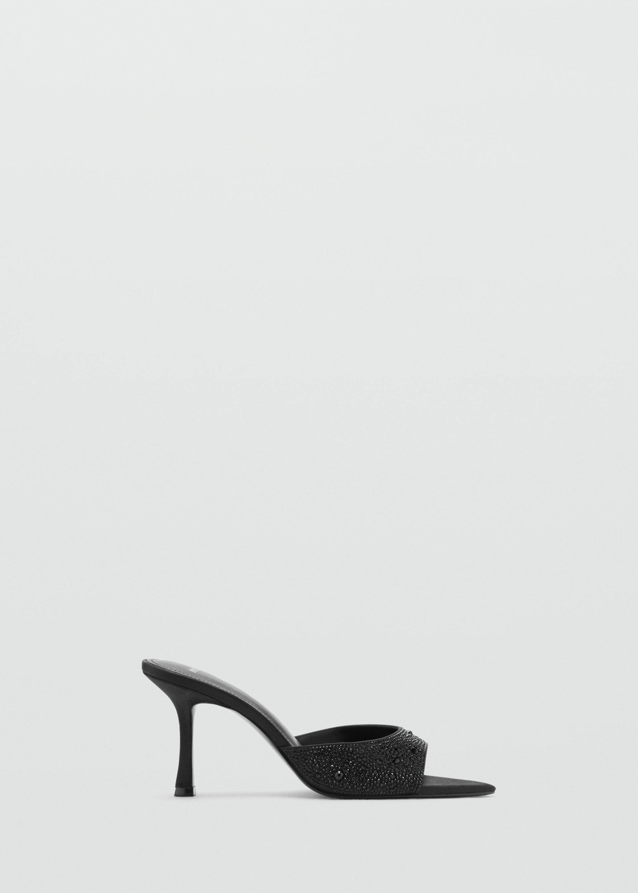 Glitter high-heeled sandals - Article without model