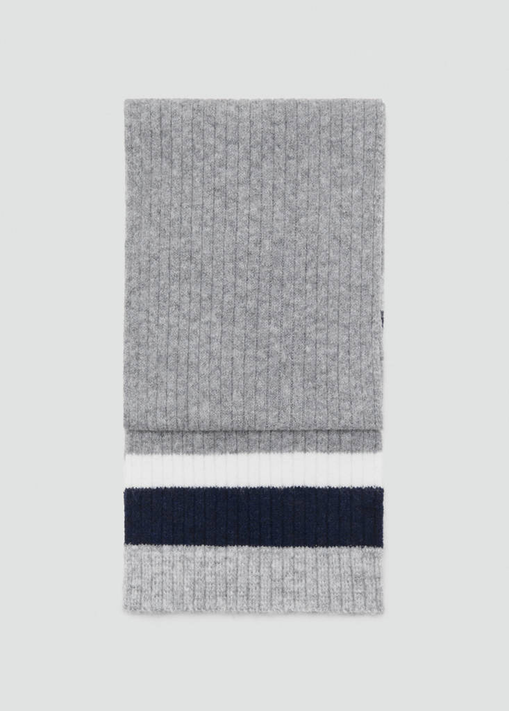 Striped knit scarf - thumbnail 3