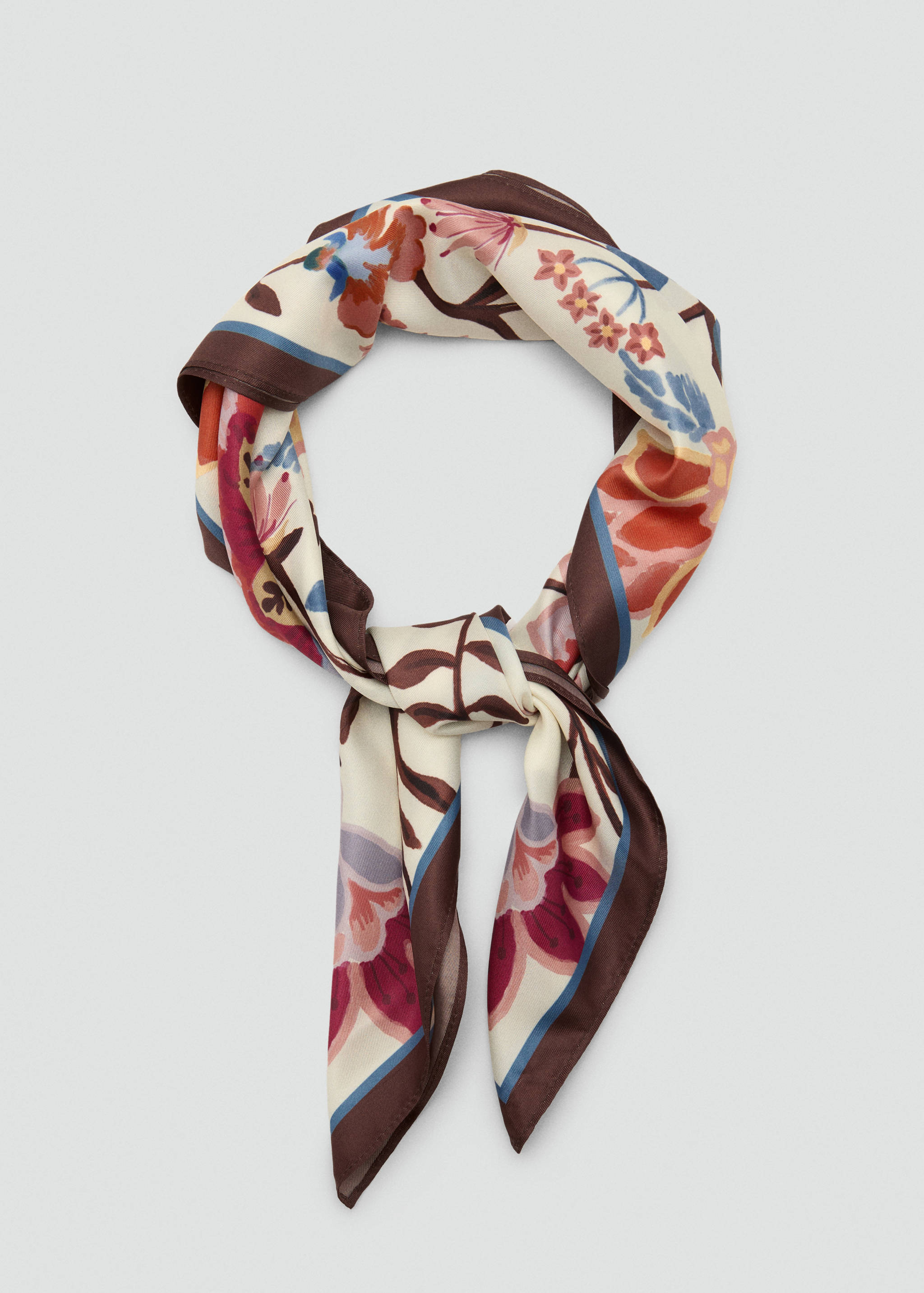 Pañuelo estampado floral - Detalle del artículo 1