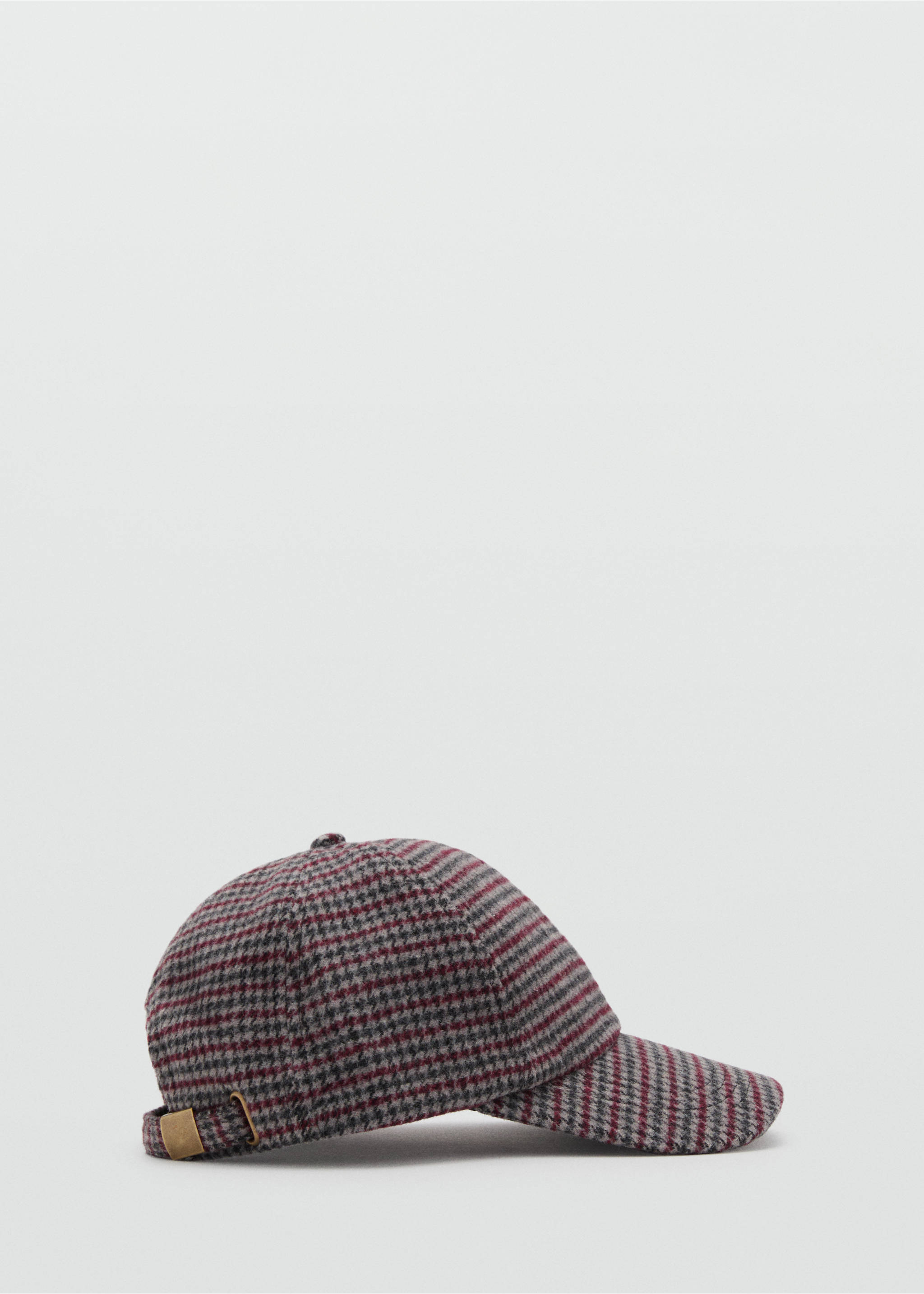 Tweed baker cap - Article without model, Red. Ref: 17055996-00.
