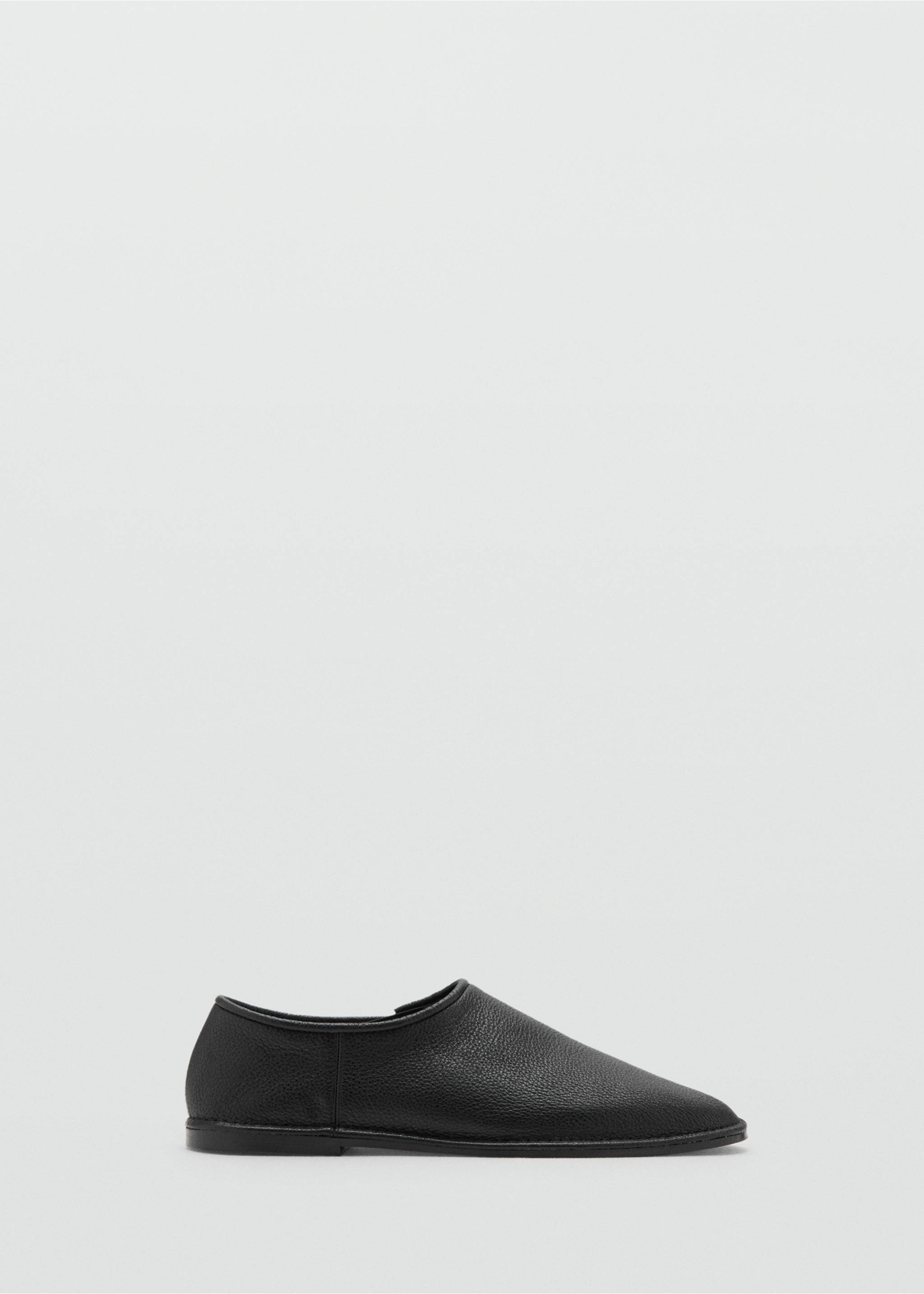 Zapato plano piel - Artículo sin modelo, Negro. Ref: 17055997-00.