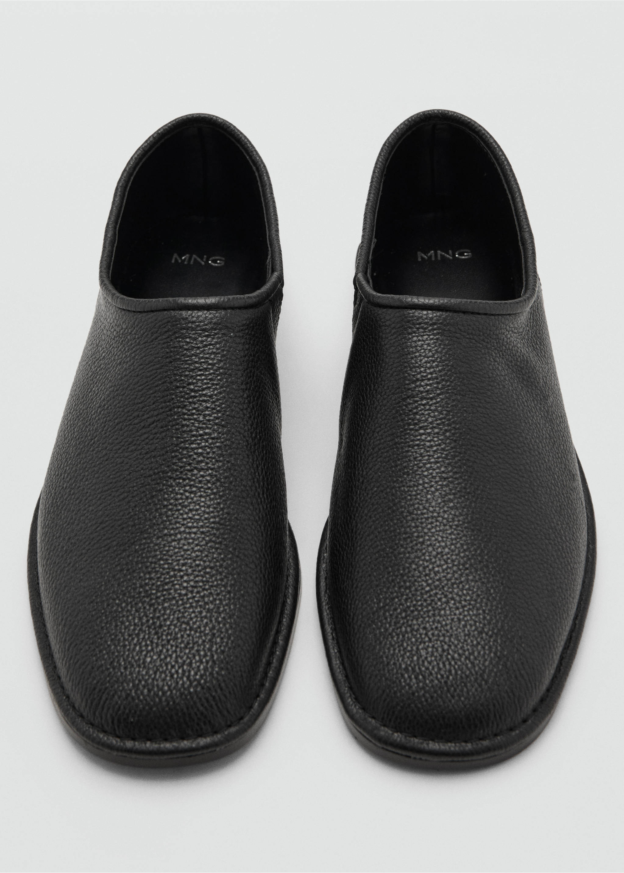 Zapato plano piel - Detalle del artículo 3, Negro. Ref: 17055997-00.