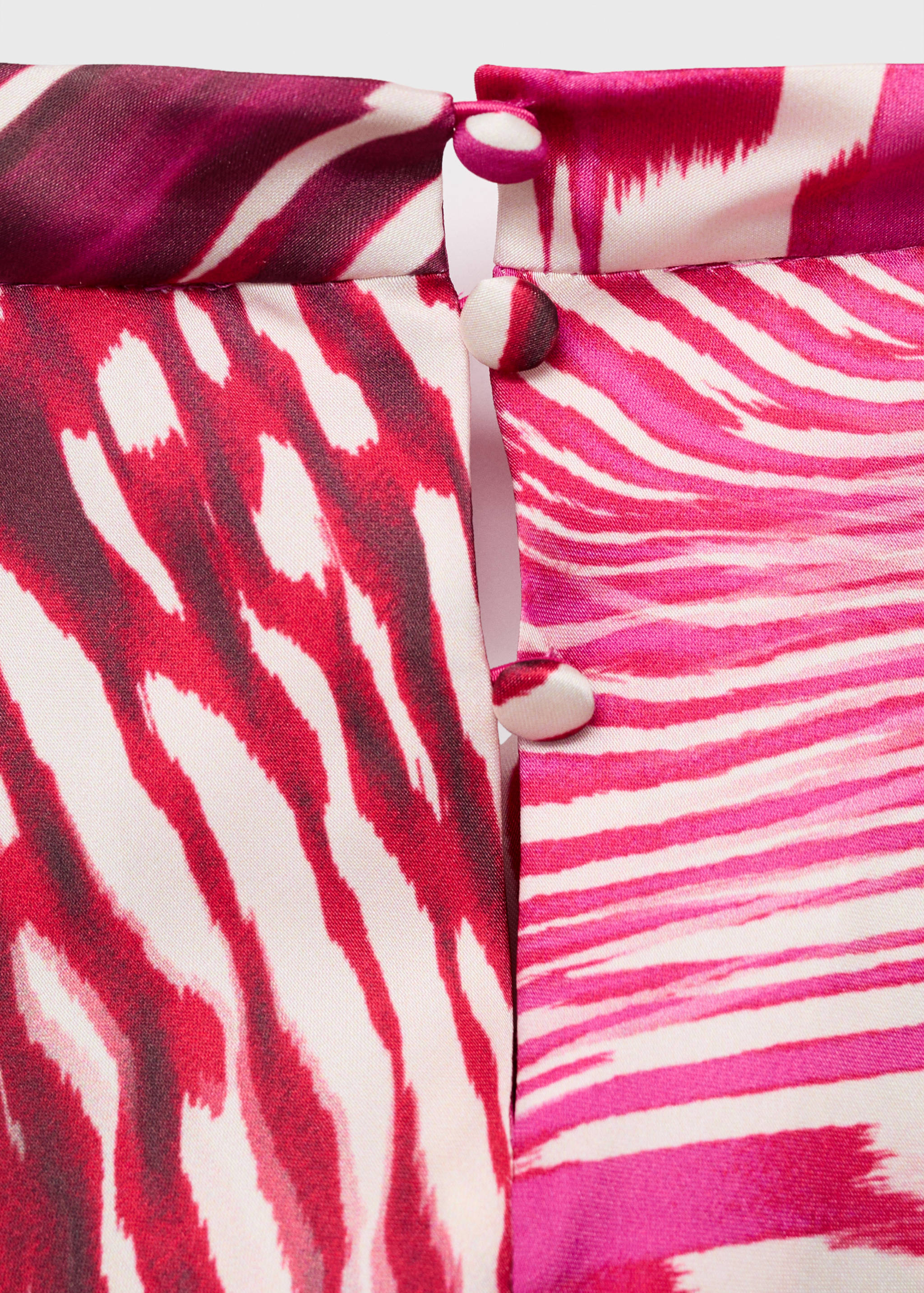 Satin blouse with draped neck - Details of the article 8