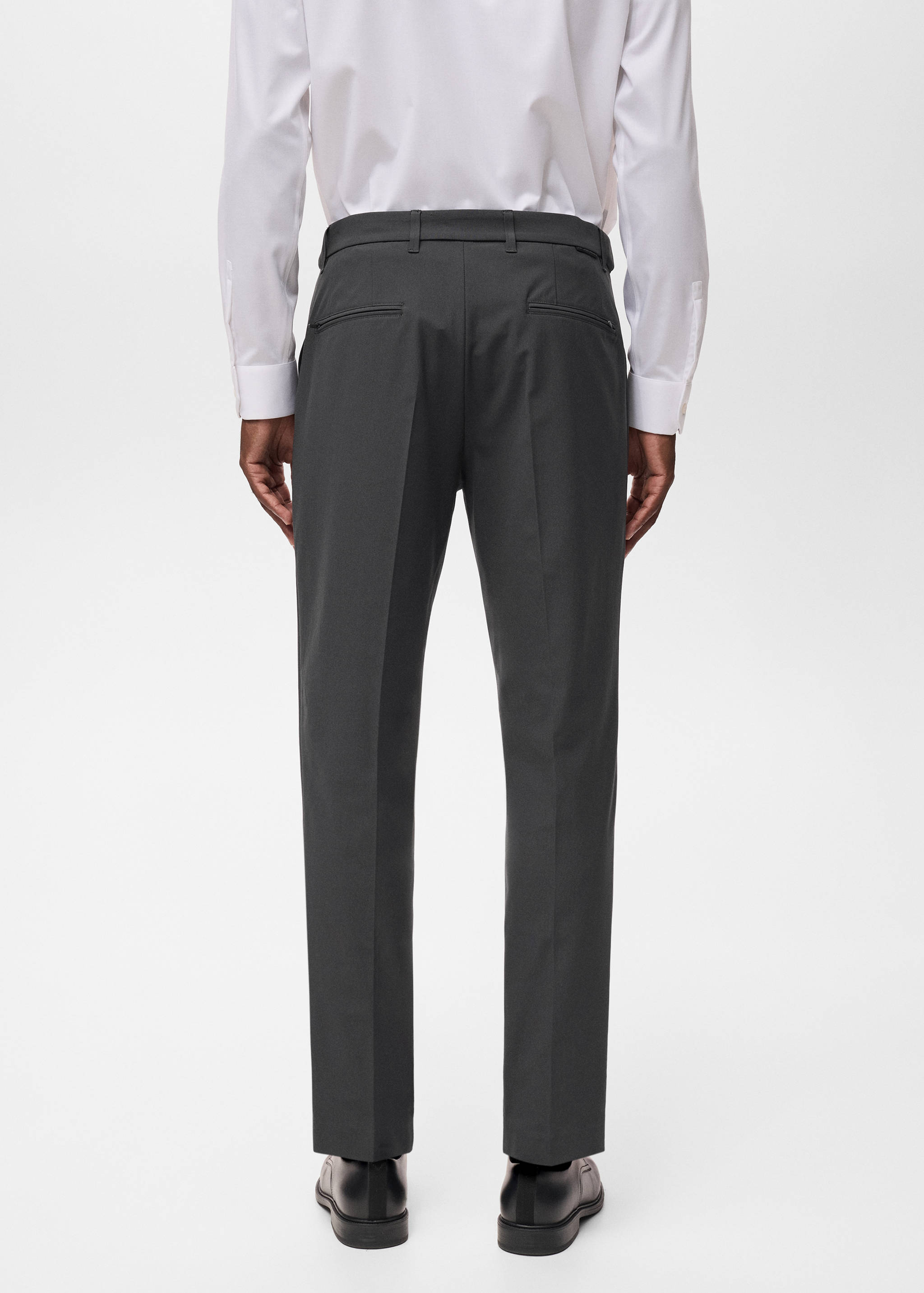 Slim-fit thermoregulating pants - Reverse of the article