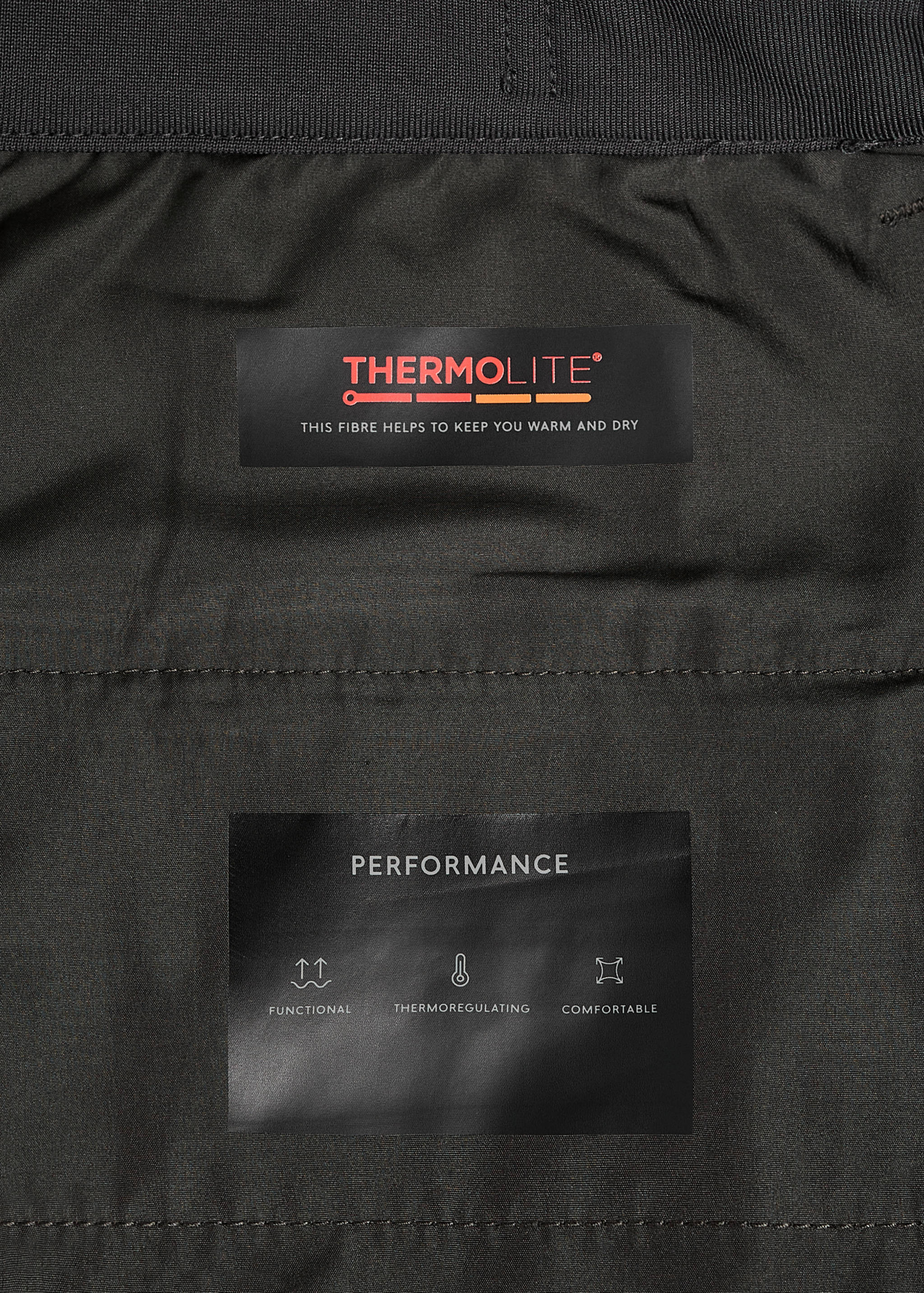 Slim-fit thermoregulating pants - Details of the article 0