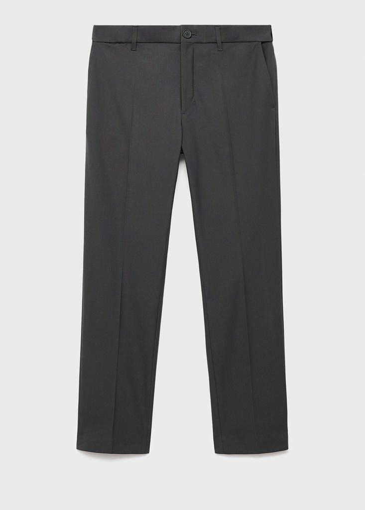 Slim-fit thermoregulating trousers — Dark Green