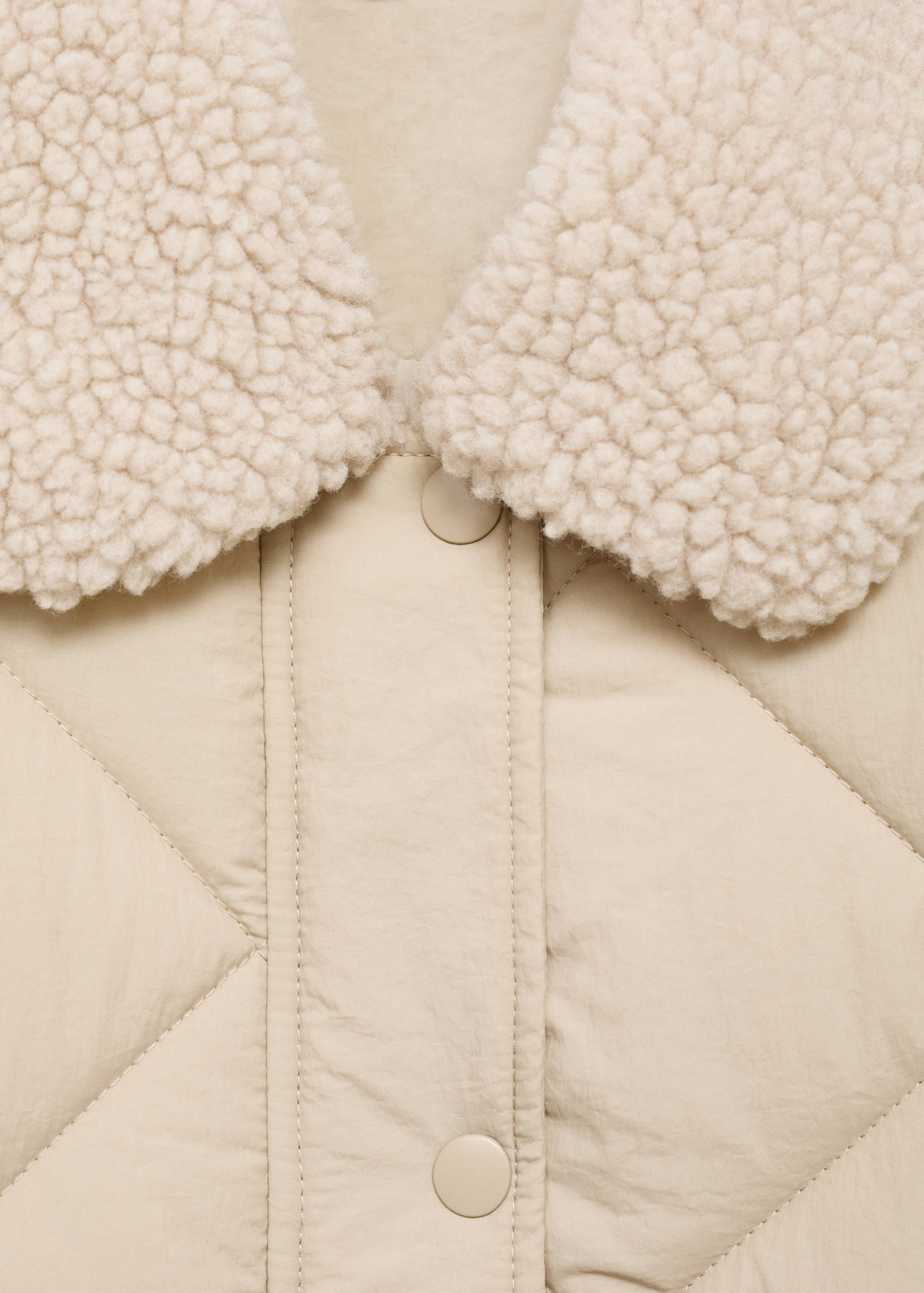 Pocket quilted jacket - Details of the article 8