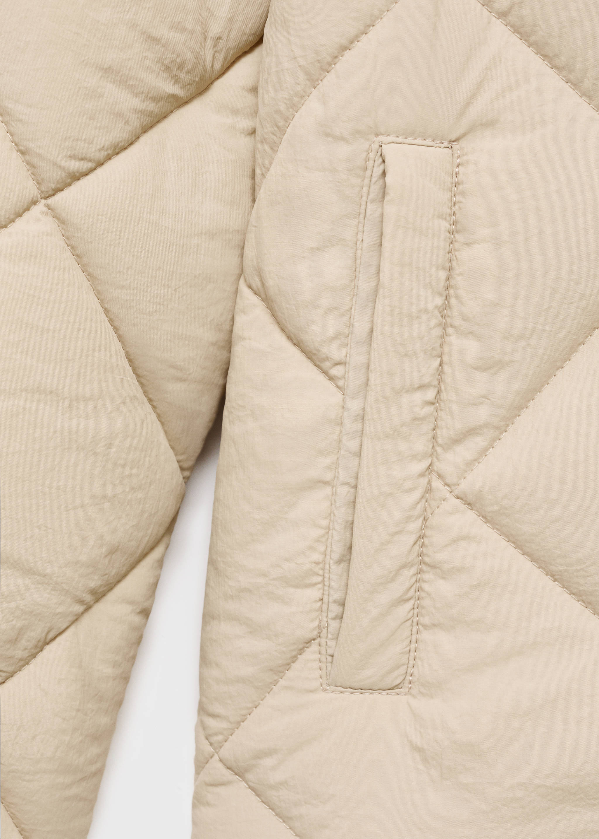 Pocket quilted jacket - Details of the article 0