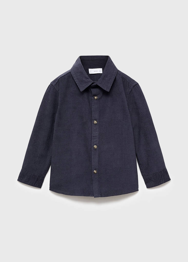 Corduroy cotton shirt - thumbnail 4