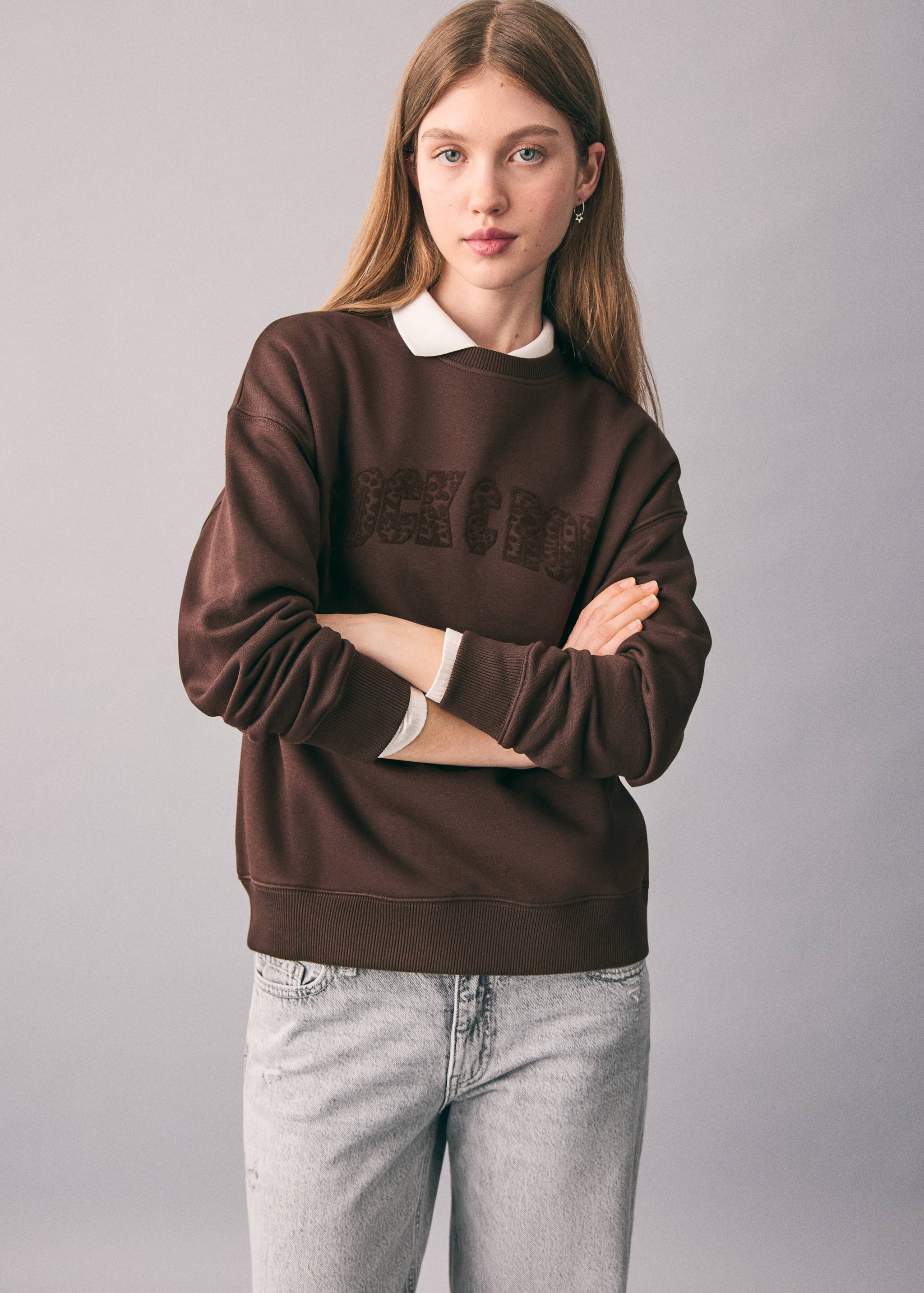 Animal print sweatshirt - Medium plane