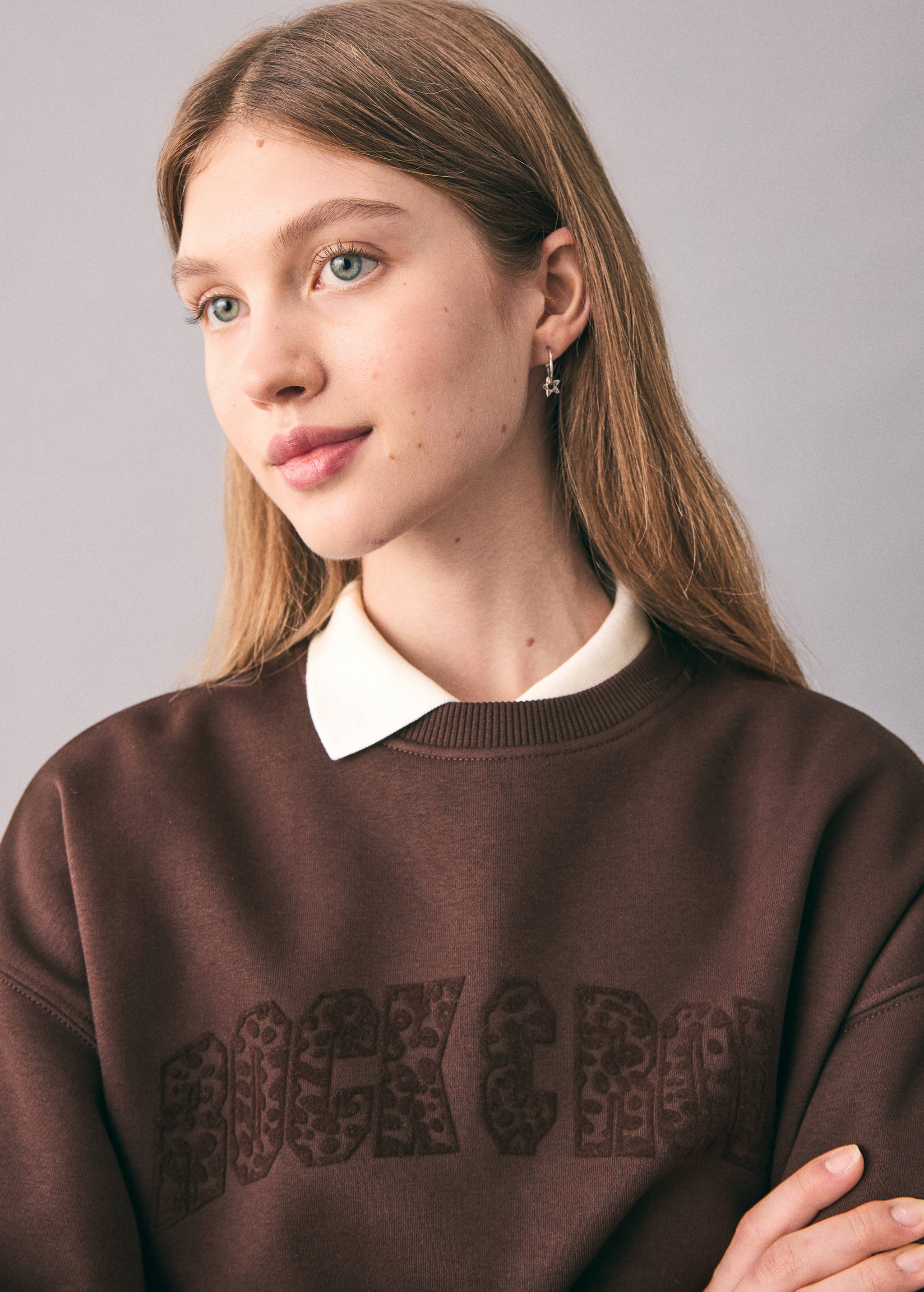 Animal print sweatshirt - Details of the article 1