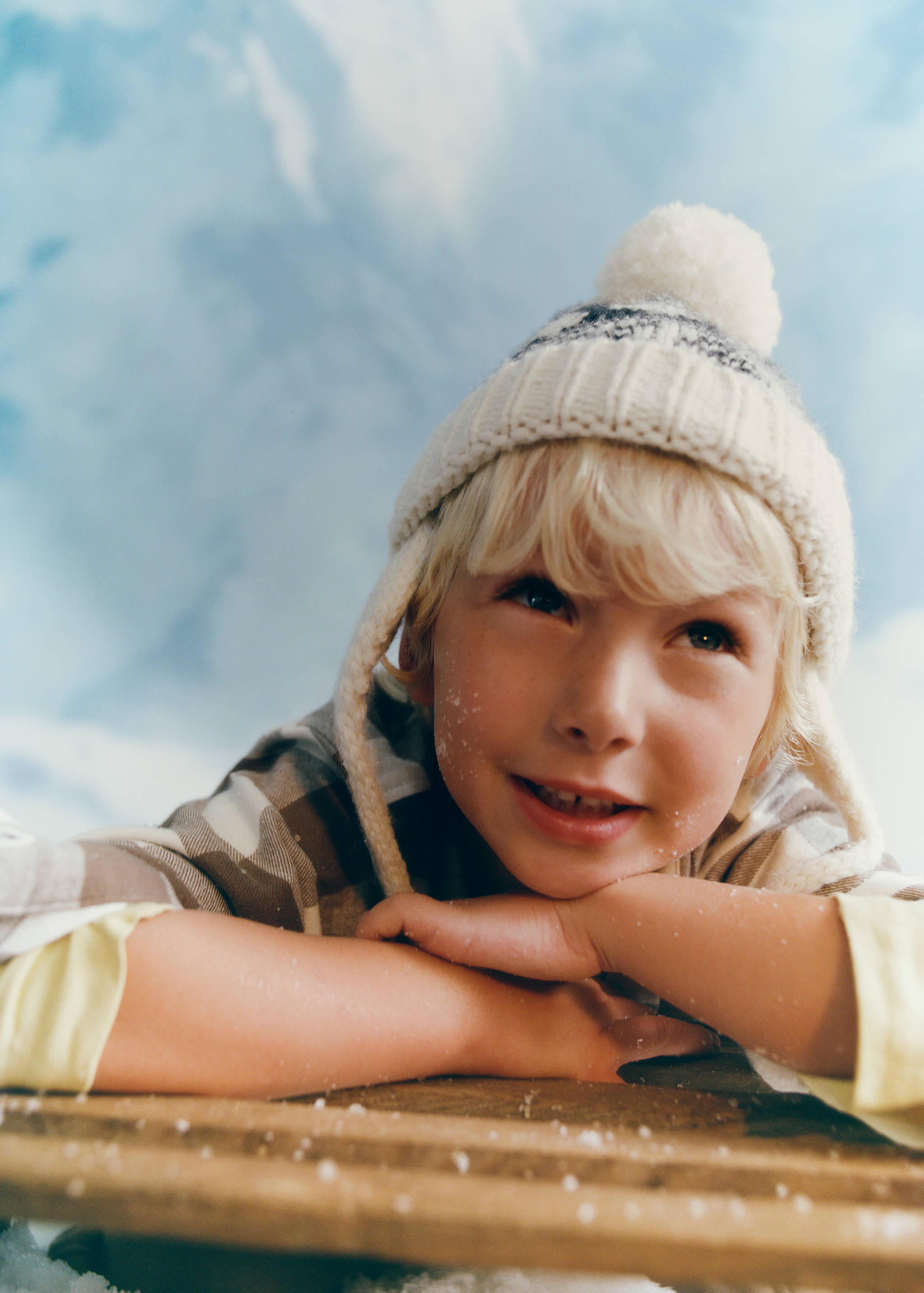 Bonnet en maille à pompon - Détail de l'article 5