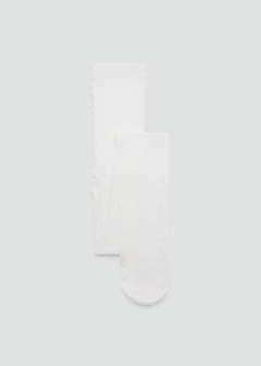 Basic colour tights — White 1