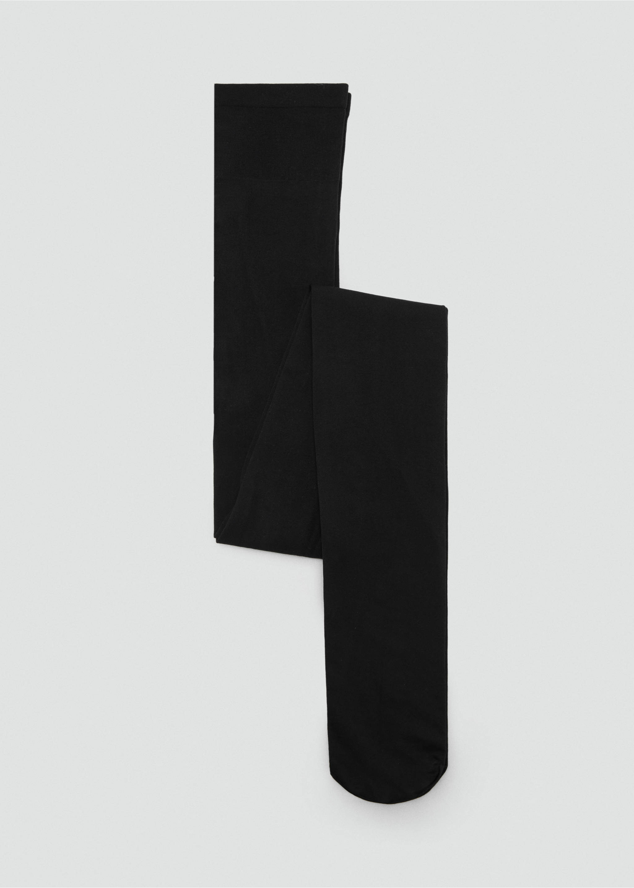 Basic colour tights - Article without model, Black. Ref: 17056349-00.