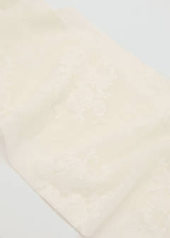 Fine jacquard stockings — Ecru 3