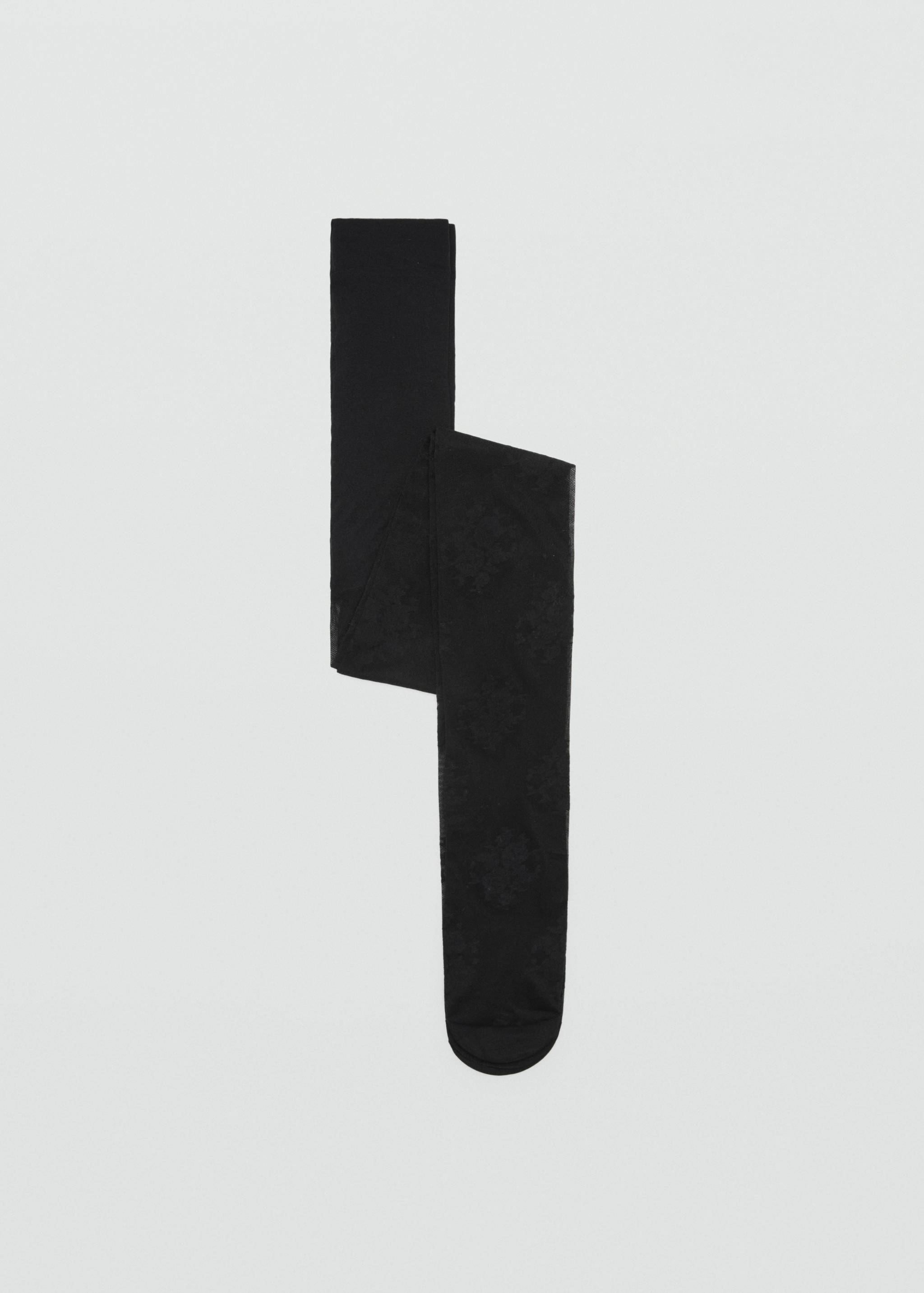 Fine jacquard stockings - Article without model