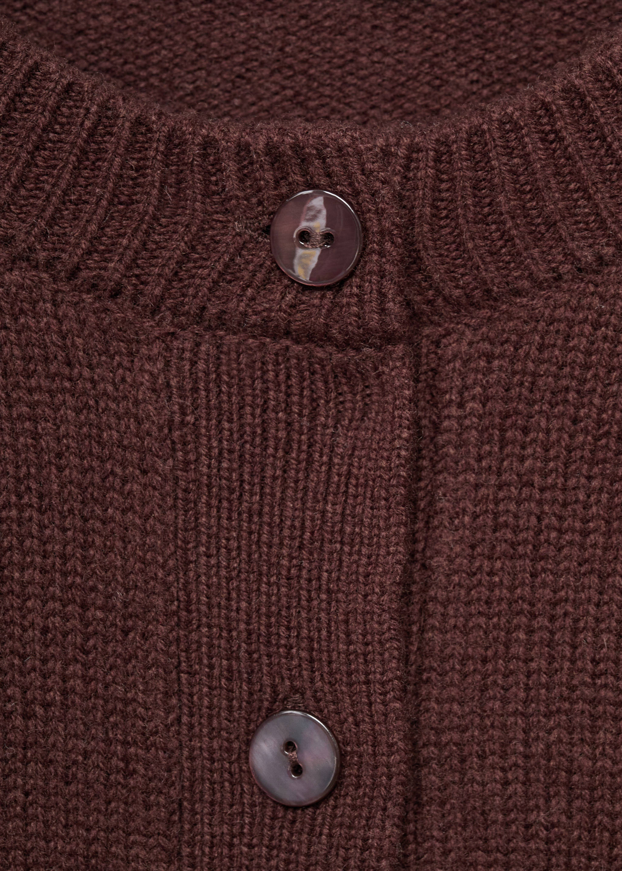 Chunky knit wool-blend cardigan - Details of the article 8