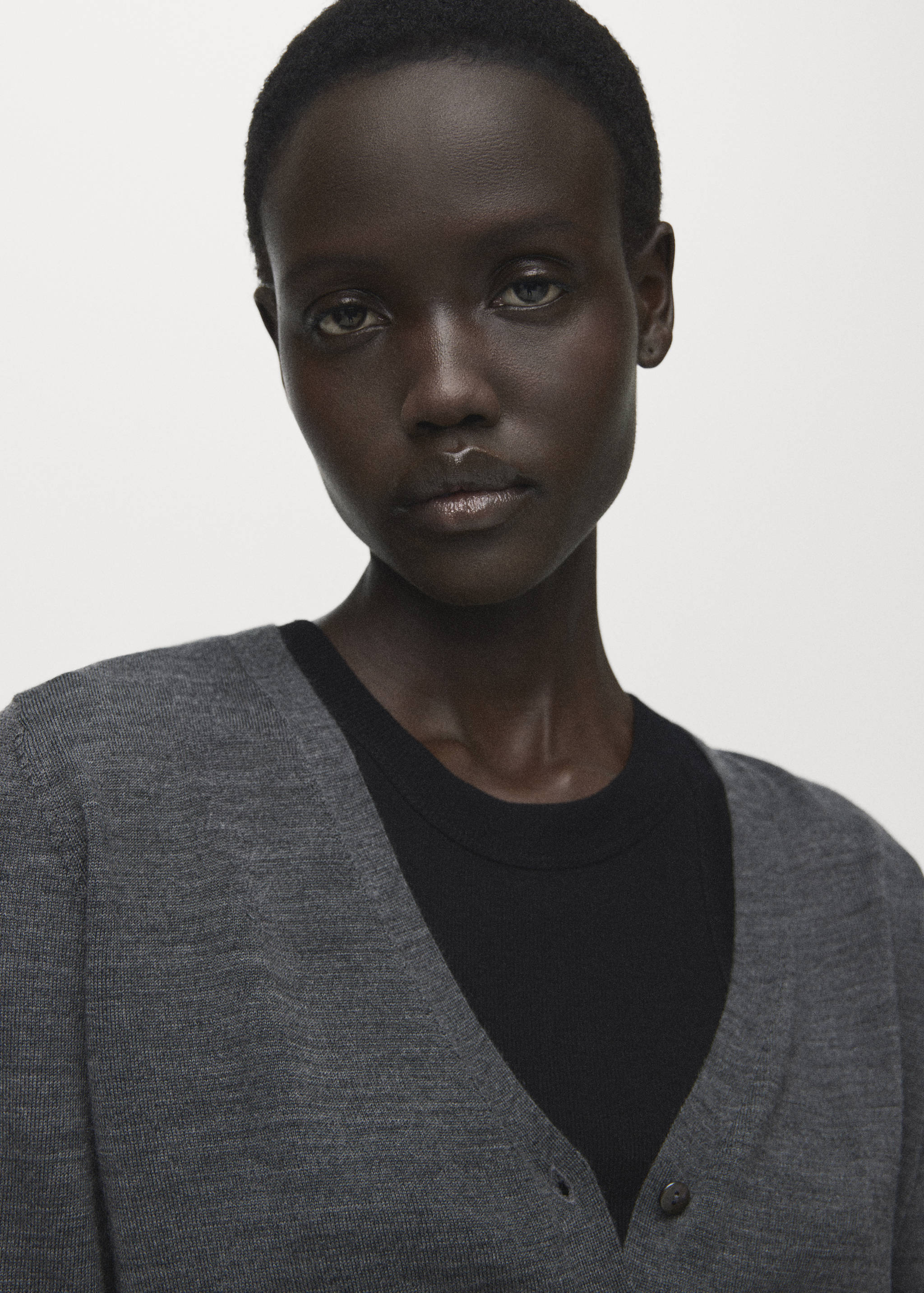 Cárdigan 100% lana merino - Detalle del artículo 1