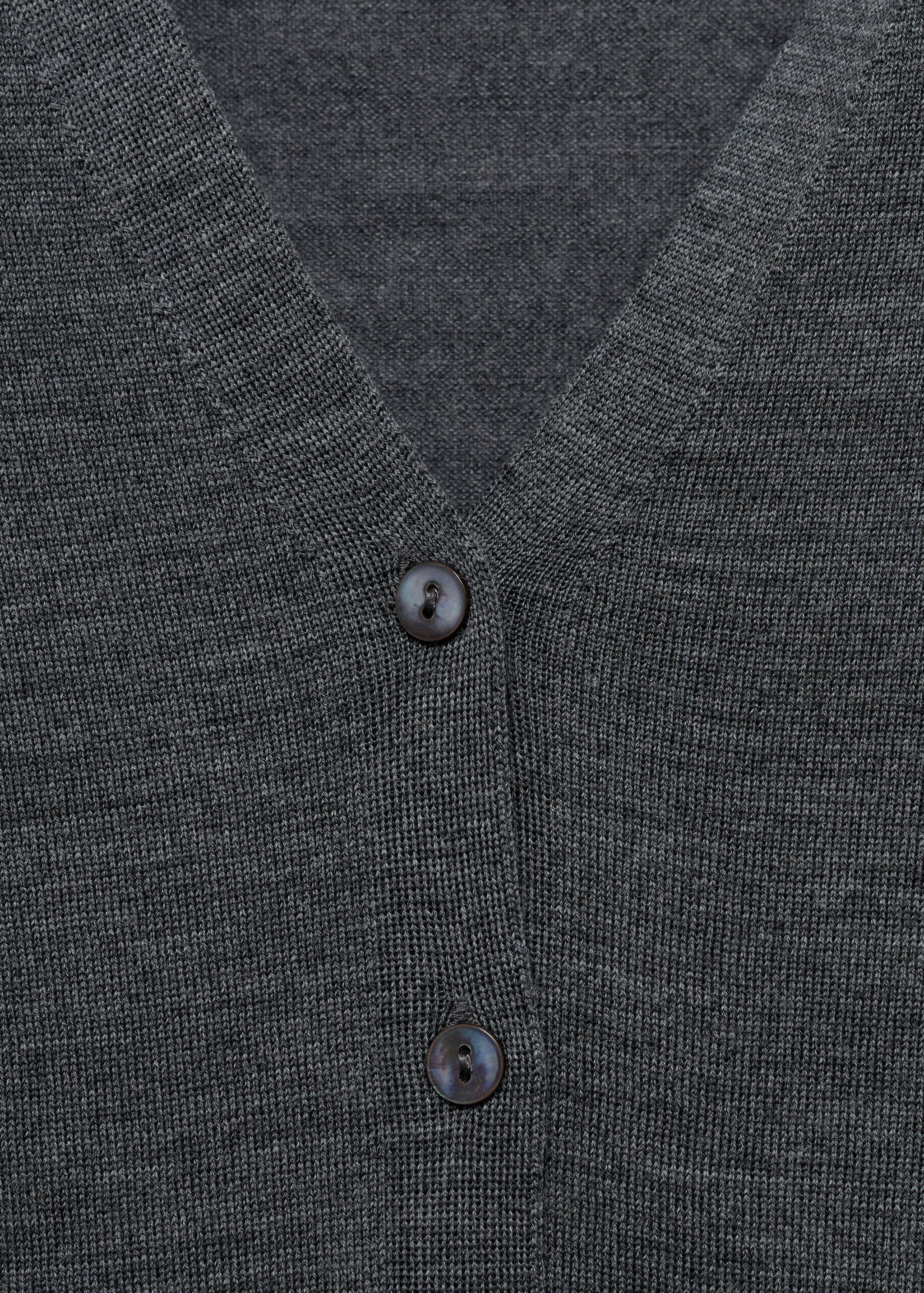 Cárdigan 100% lana merino - Detalle del artículo 8