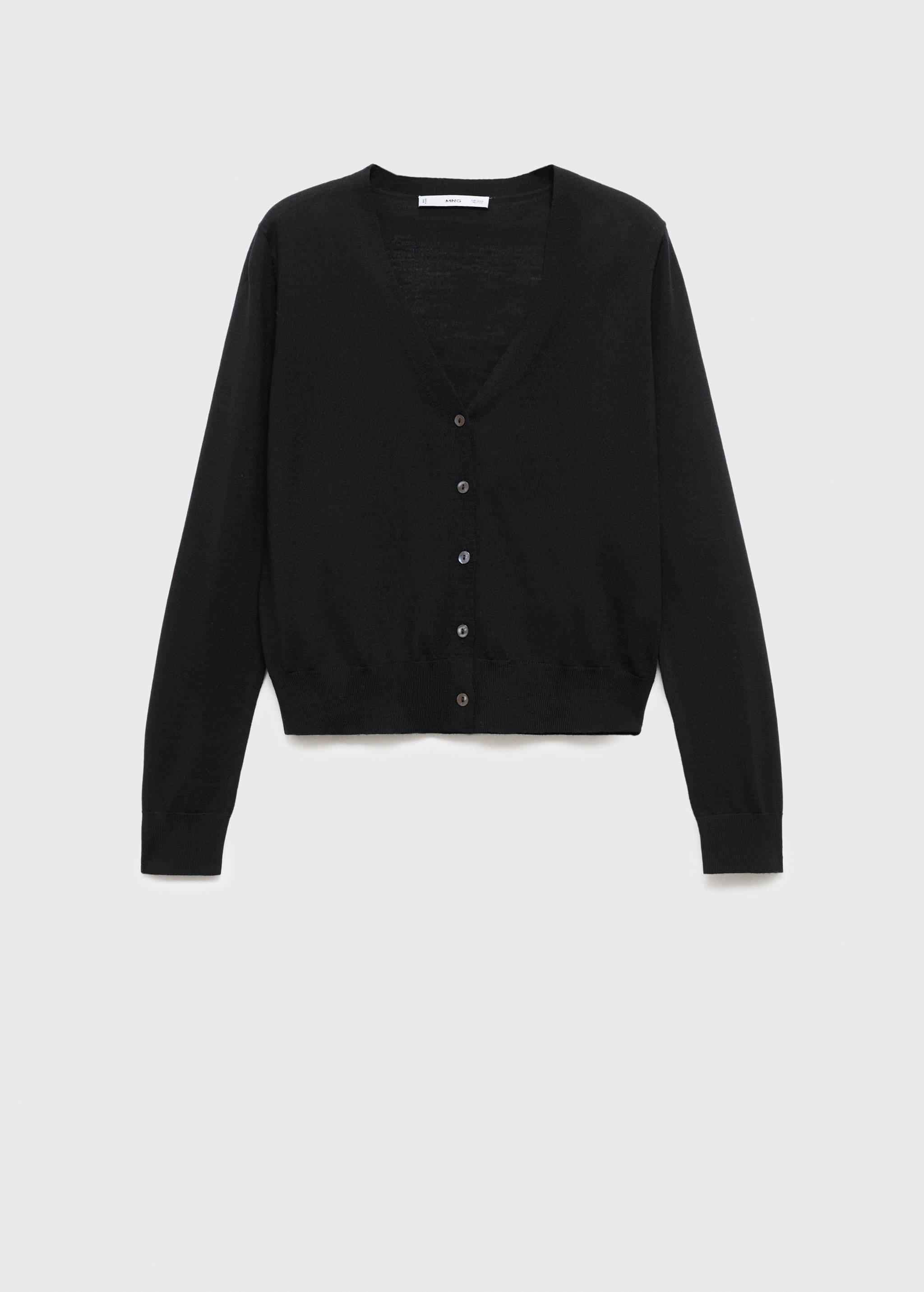 Cardigan 100 % laine mérinos - Article sans modèle
