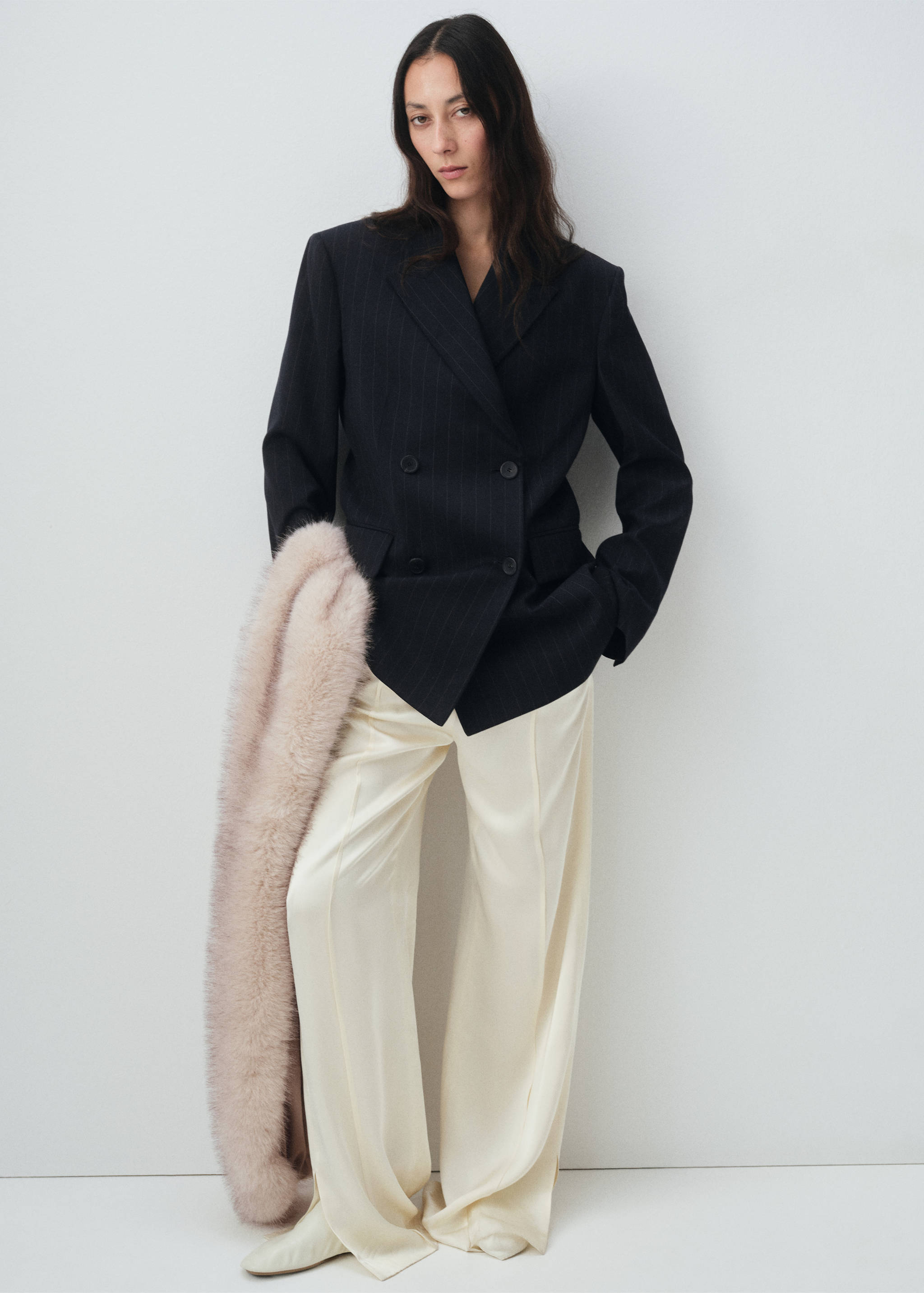 Faux-fur scarf - General plane