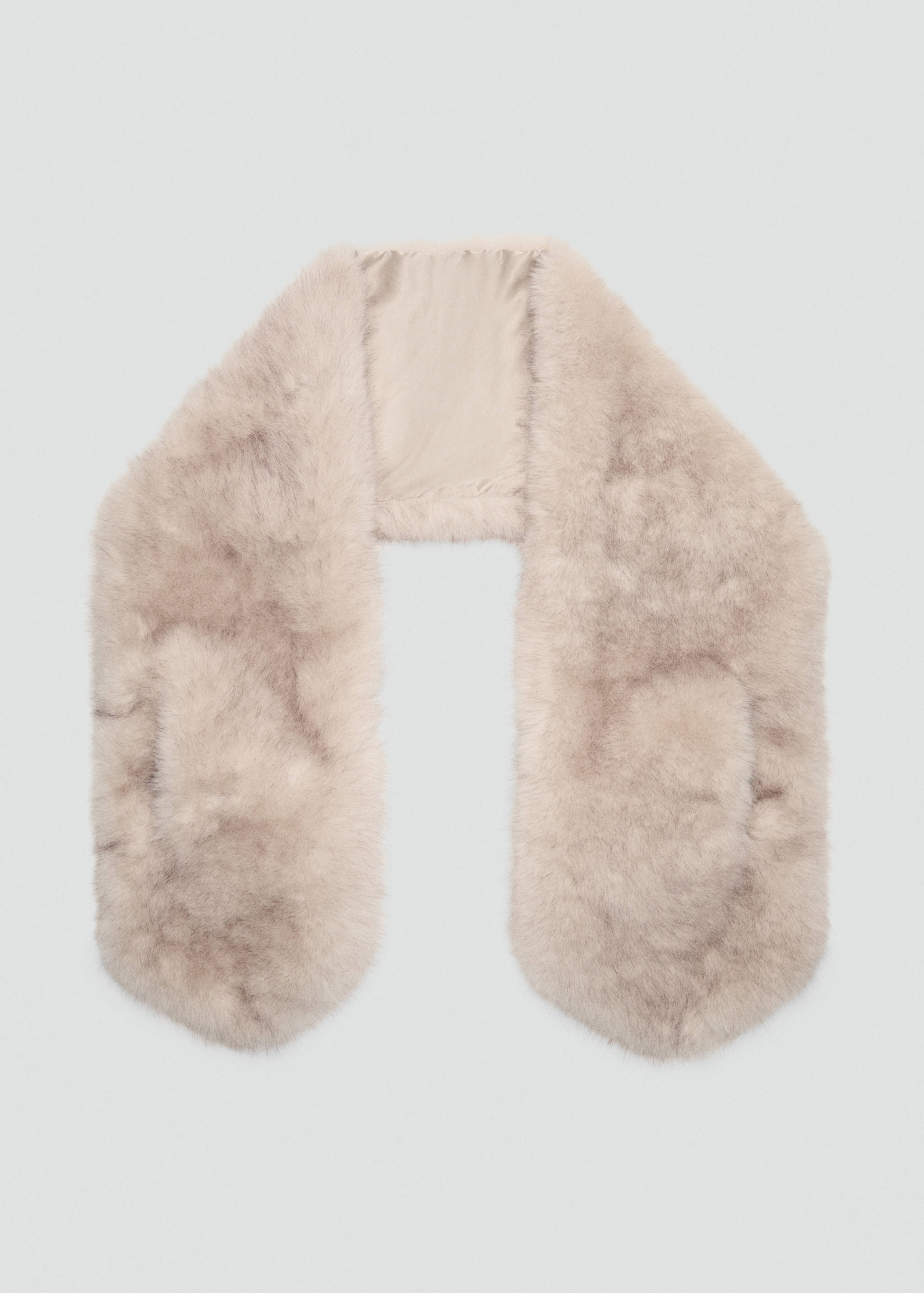 Faux-fur scarf - Medium plane